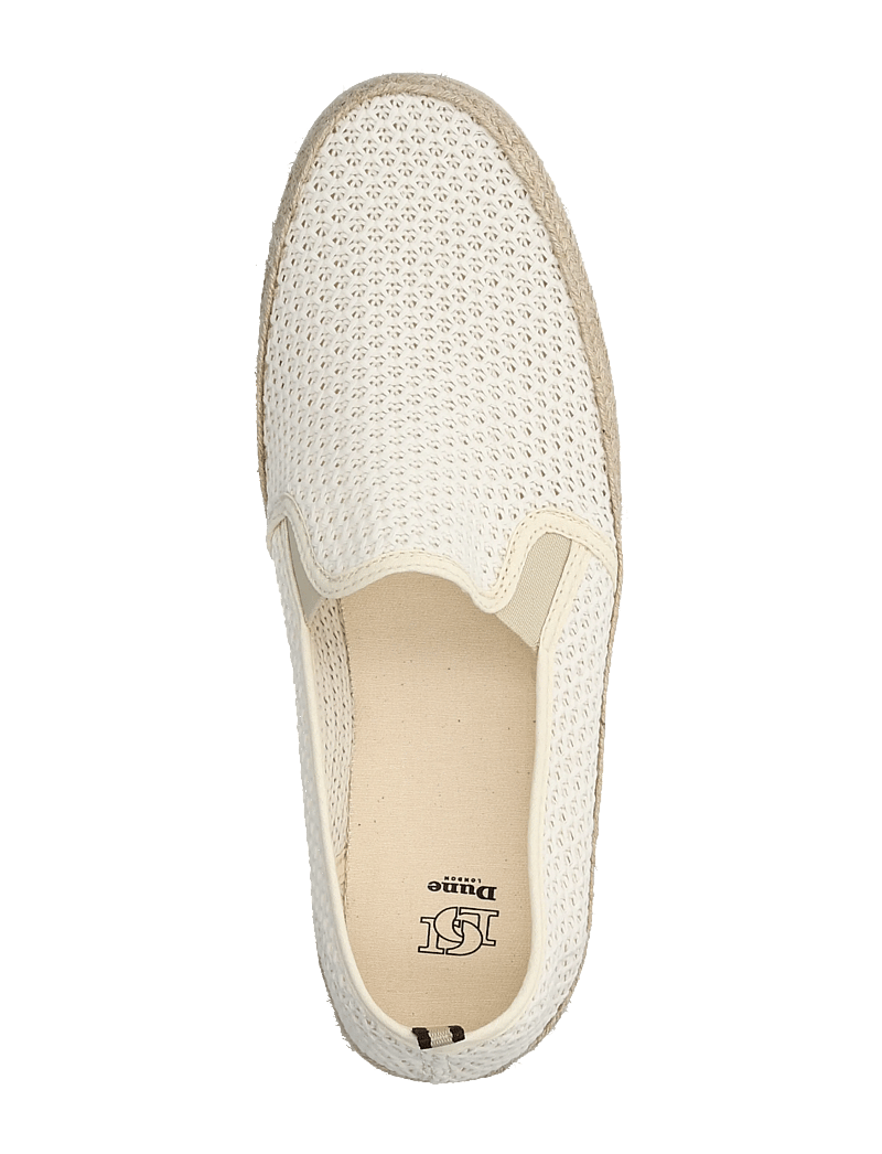 Dune London - FISHERR - slip-on tossud - off white - 3