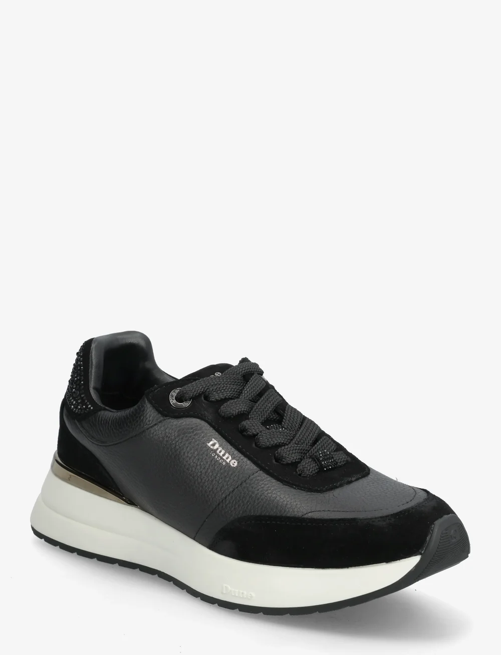 Dune London - emotion - lave sneakers - black - 0