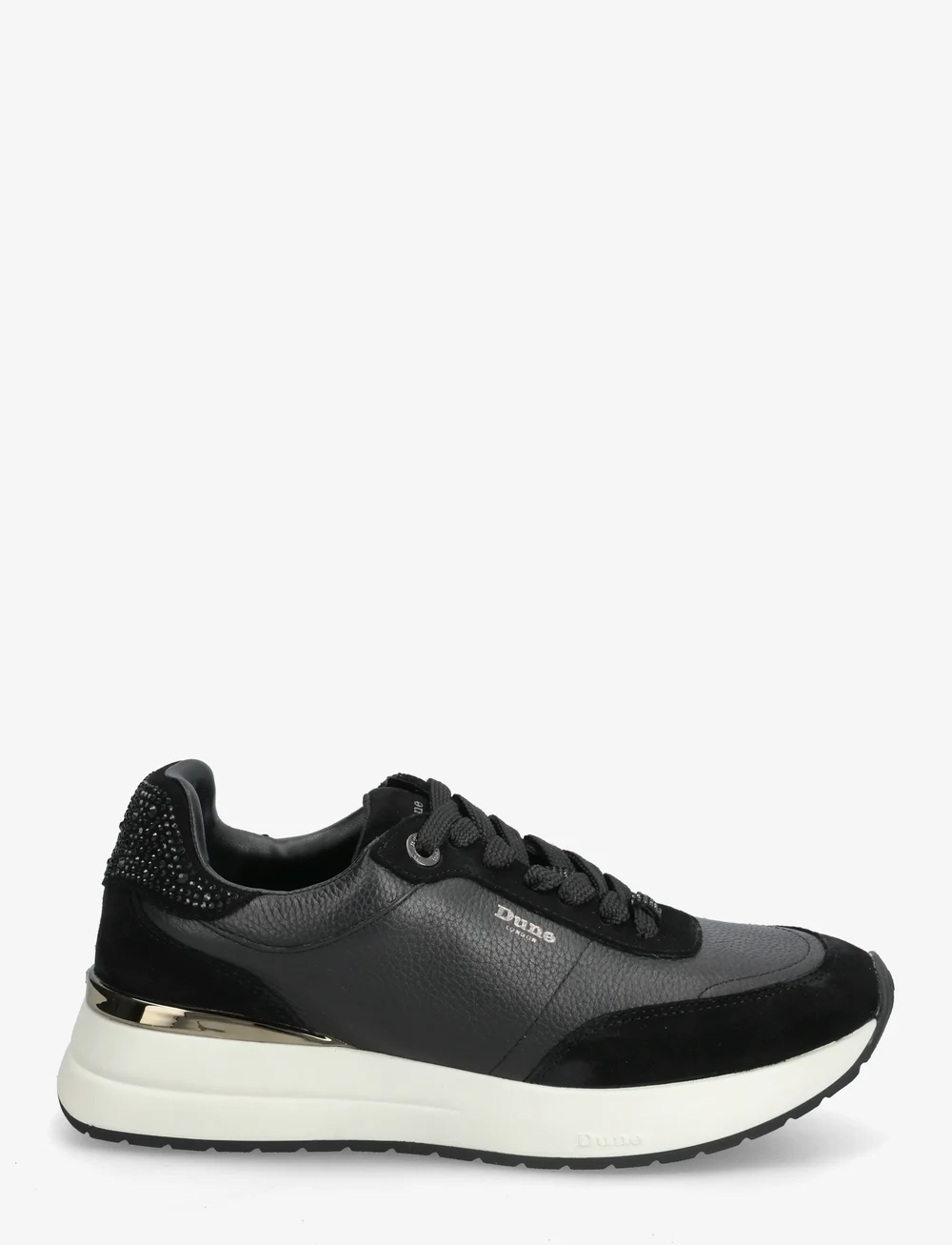 Dune London - emotion - lave sneakers - black - 1