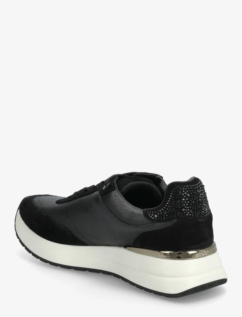 Dune London - emotion - lave sneakers - black - 2