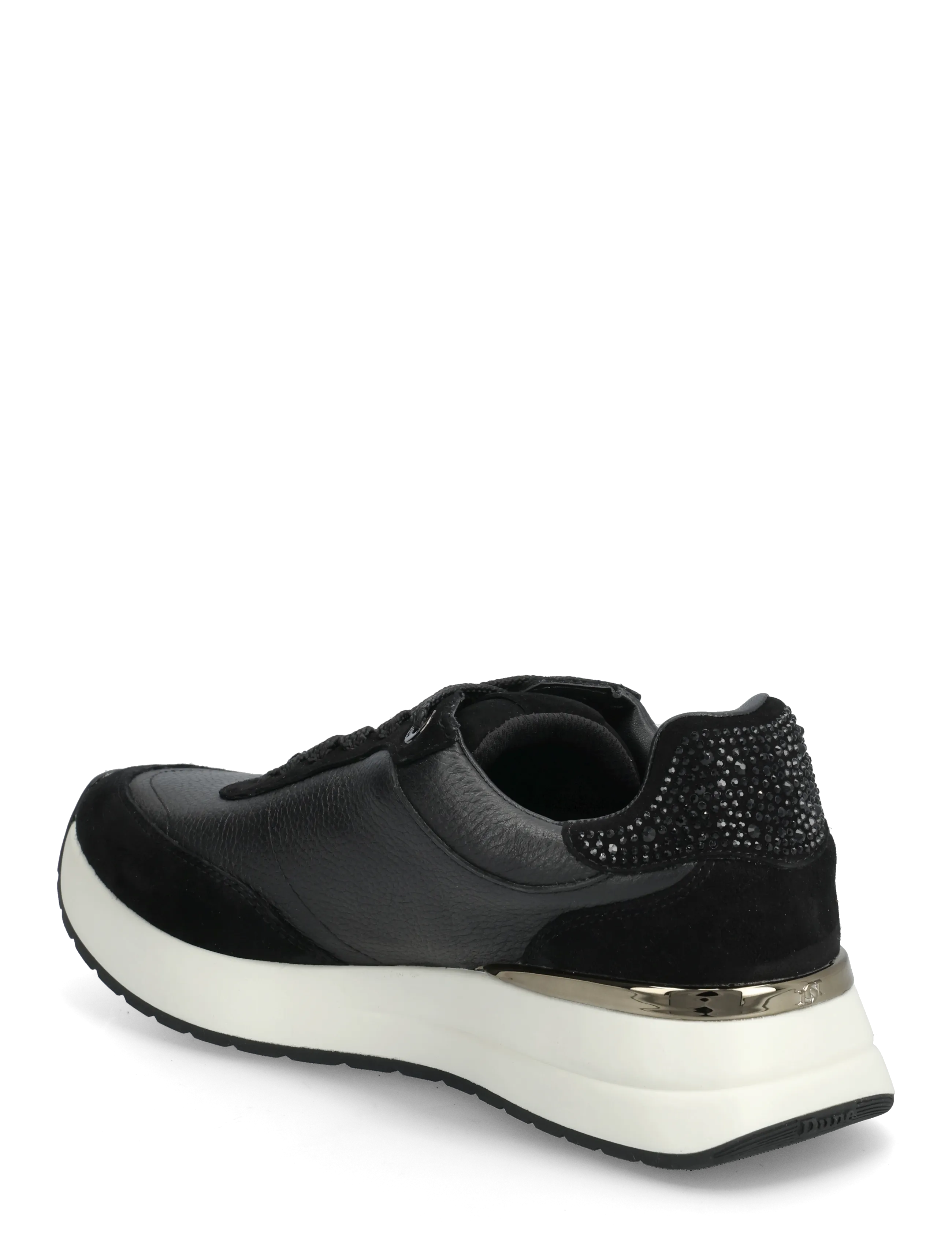 Dune London - emotion - sportiska stila apavi ar pazeminātu potītes daļu - black - 2