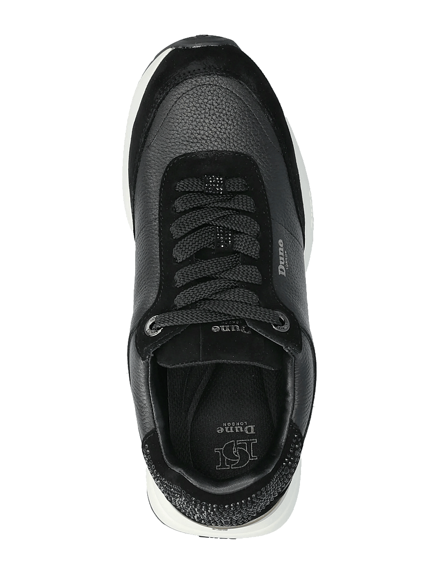 Dune London - emotion - låga sneakers - black - 3