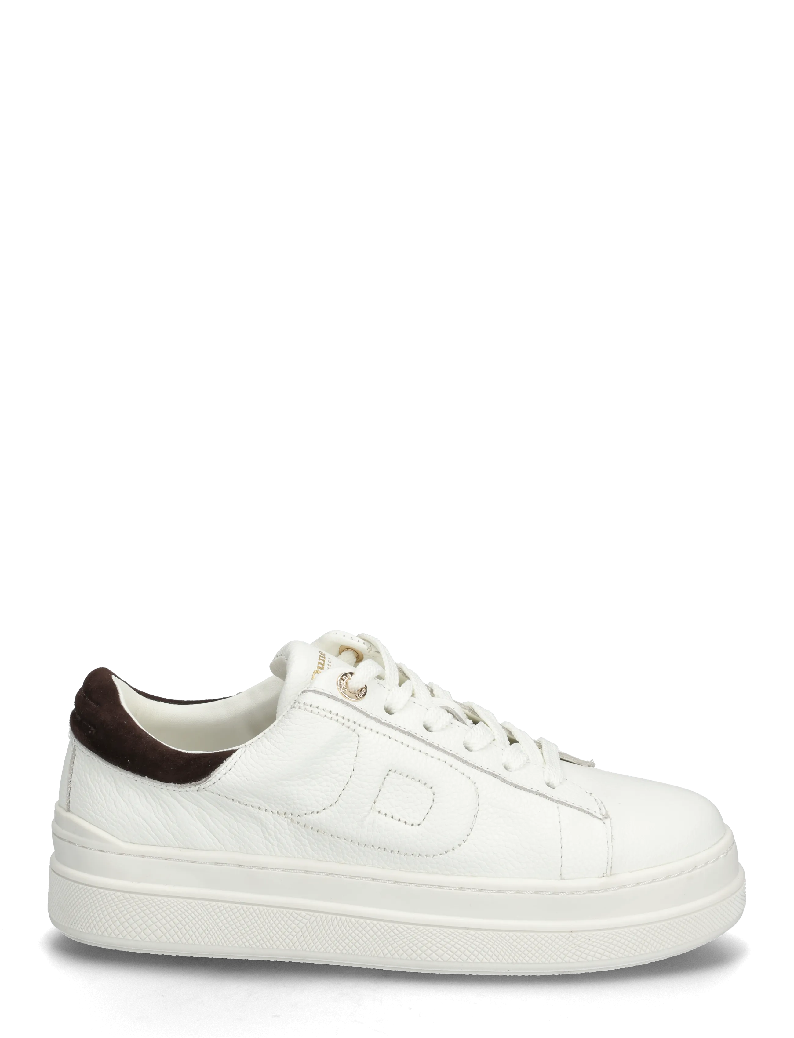 Dune London - eden - sportiska stila apavi ar pazeminātu potītes daļu - white - 1