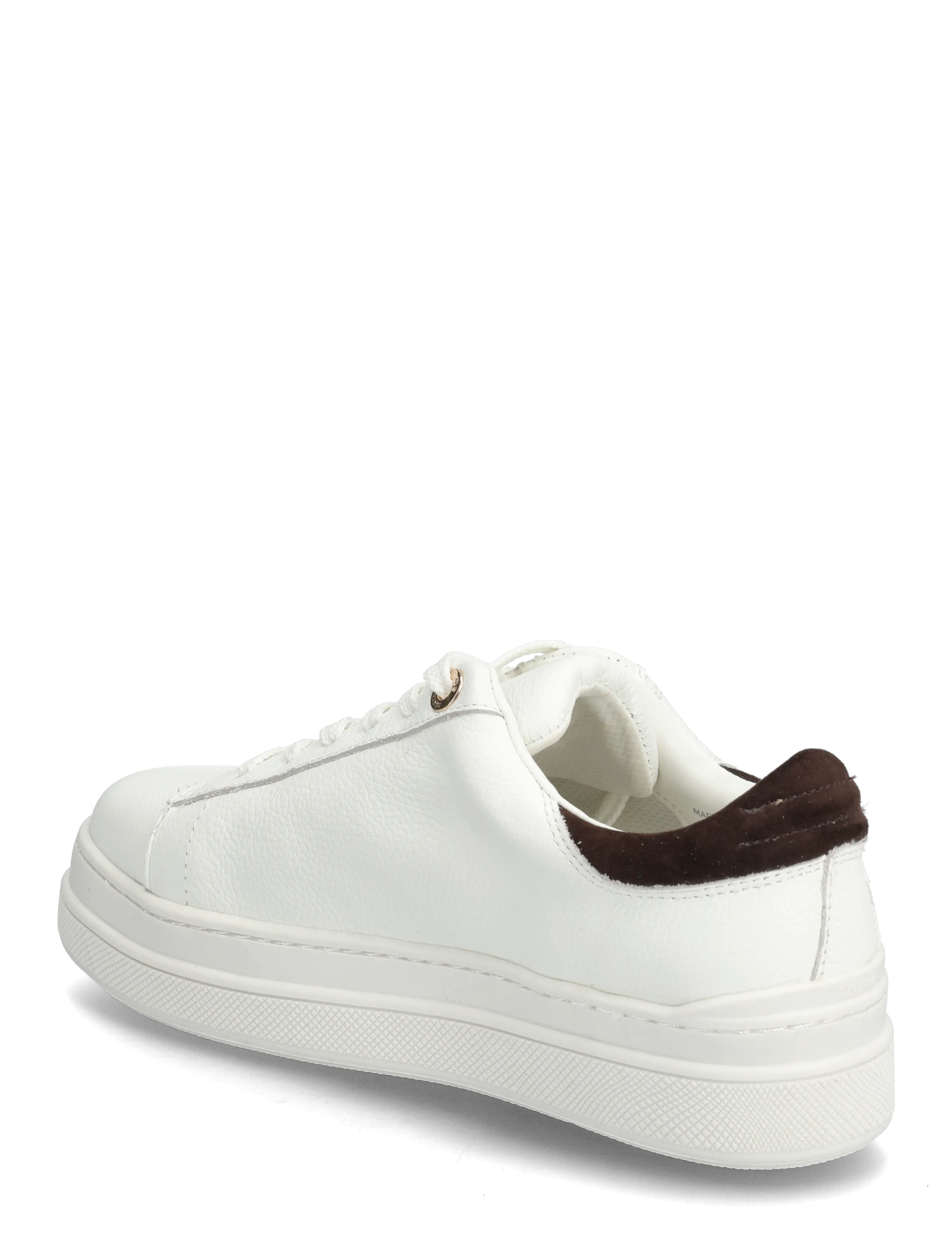 Dune London - eden - sportiska stila apavi ar pazeminātu potītes daļu - white - 2