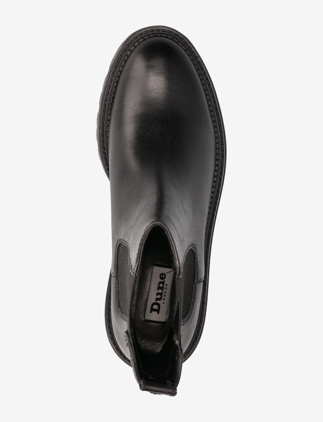 Dune black sales leather ankle boots