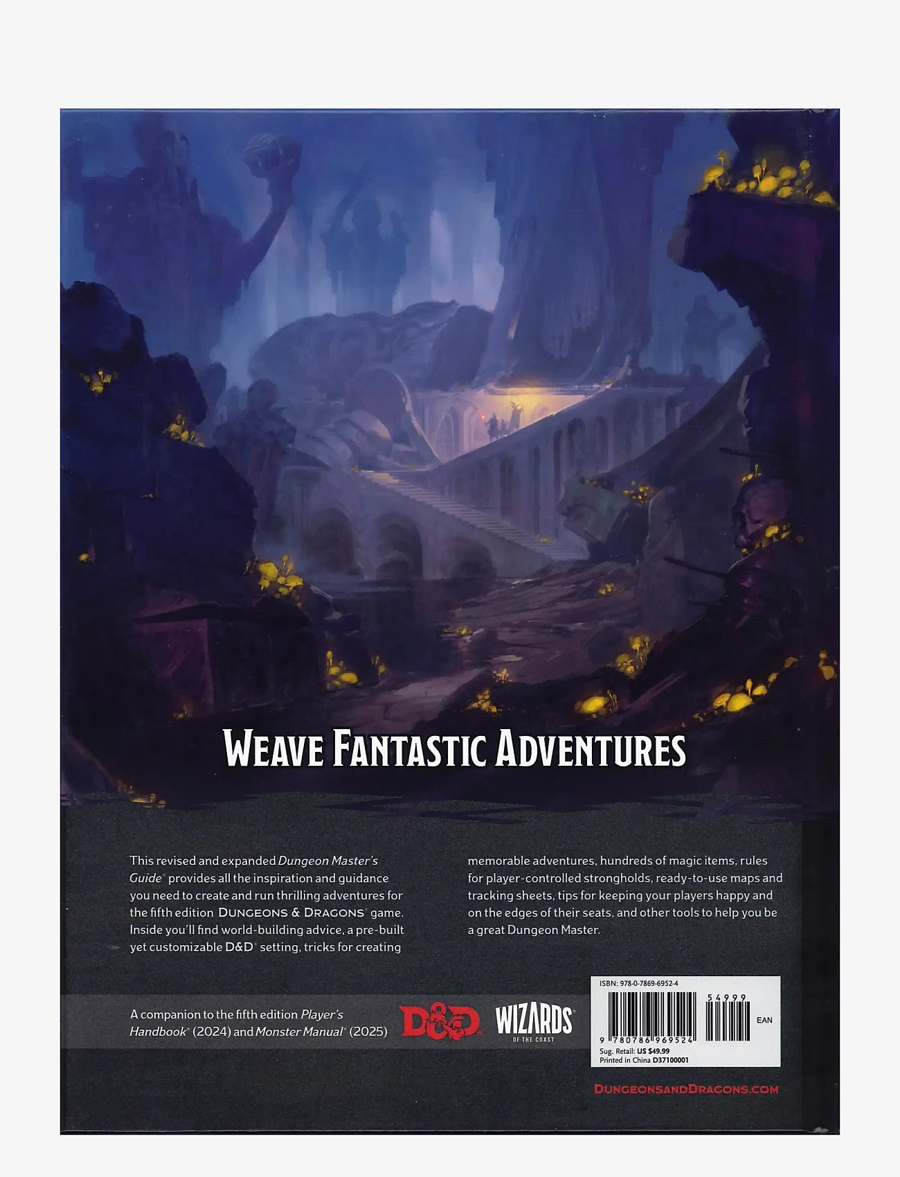 Dungeons & Dragons - D&D 2024 Dungeon Master's Guide - lautapelit - blue - 1