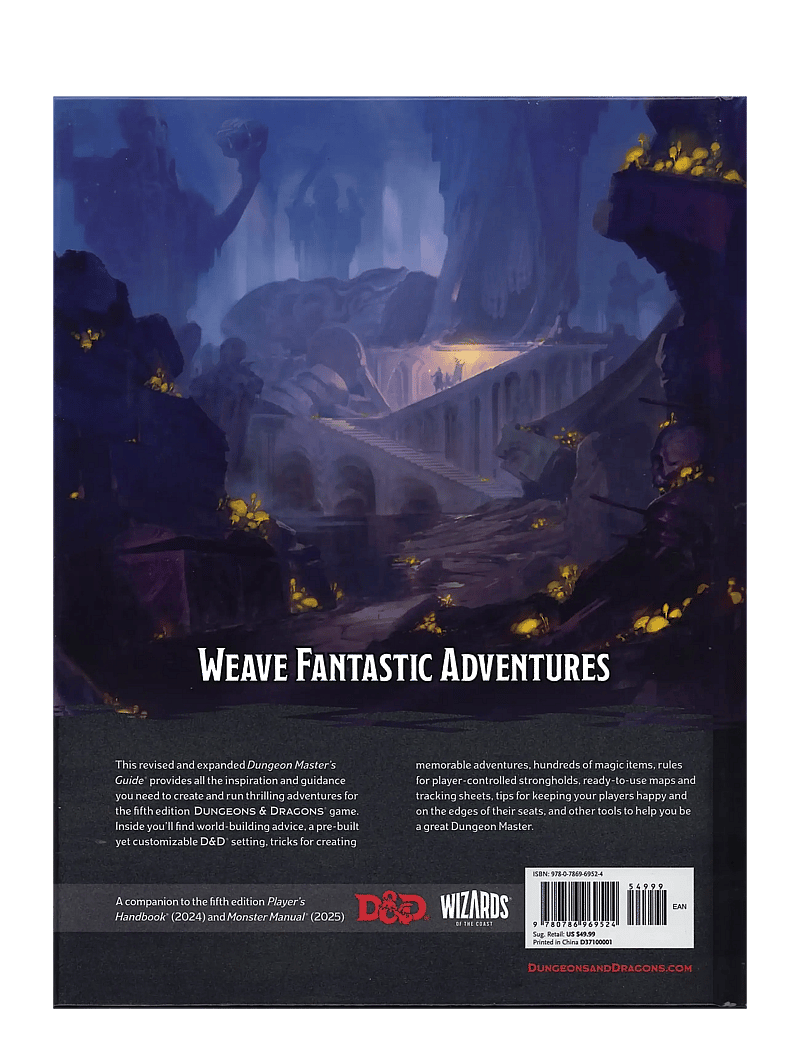 Dungeons & Dragons - D&D 2024 Dungeon Master's Guide - brettspiele - blue - 1
