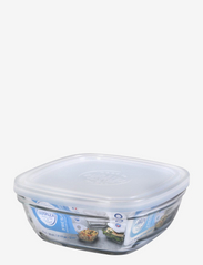 Duralex - Freshbox square with Lid - laveste priser - clear - 3