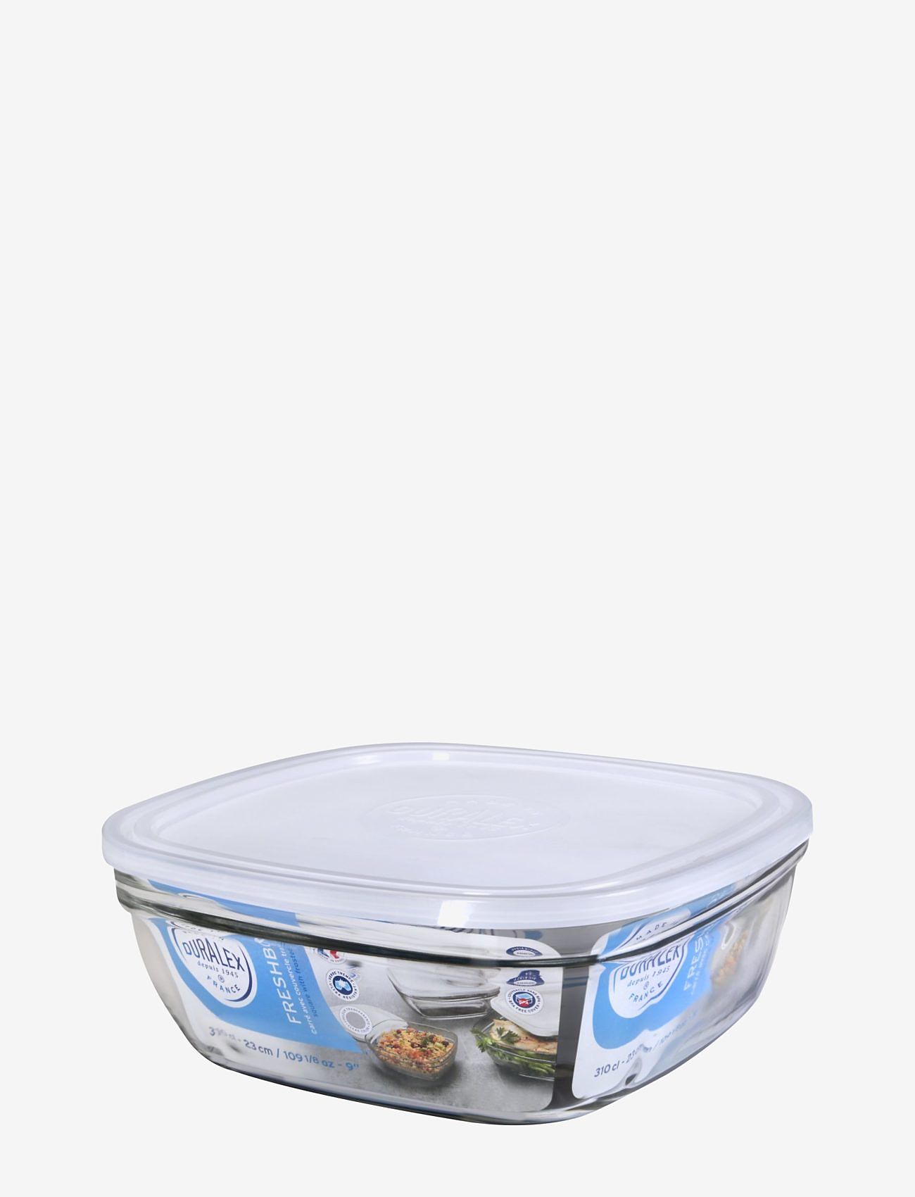 Duralex - Freshbox square with Lid - laveste priser - clear - 1