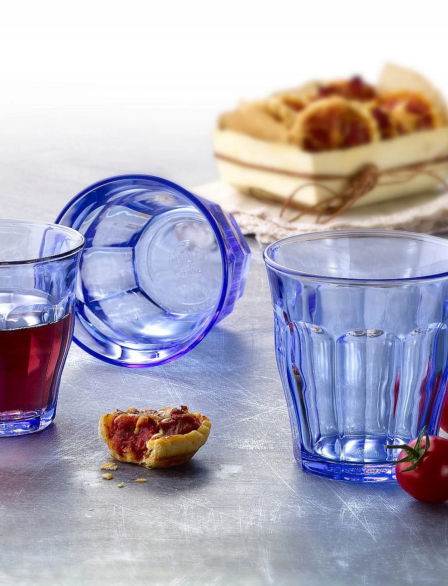 Duralex - Picardie Tumbler x 6 - die niedrigsten preise - blue - 2