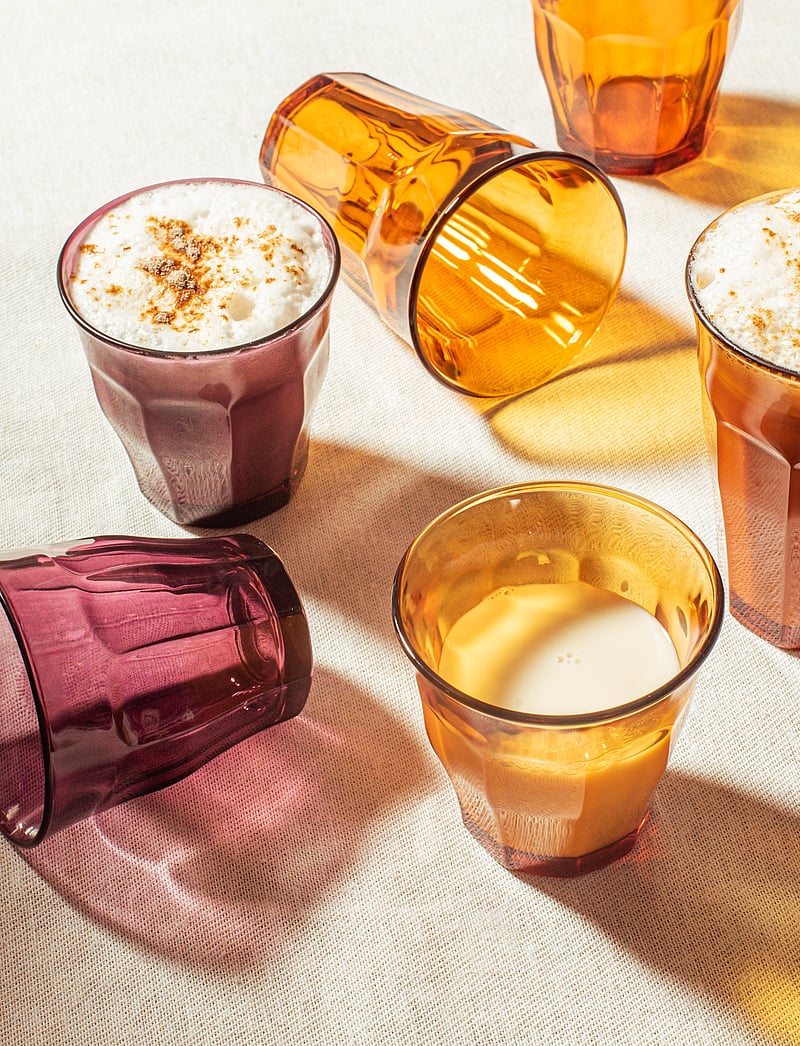 Duralex - Picardie Tumbler x 6 - die niedrigsten preise - amber - 3