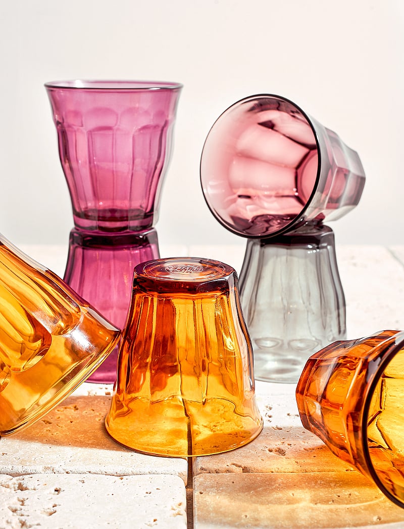 Duralex - Picardie Tumbler x 6 - die niedrigsten preise - amber - 5