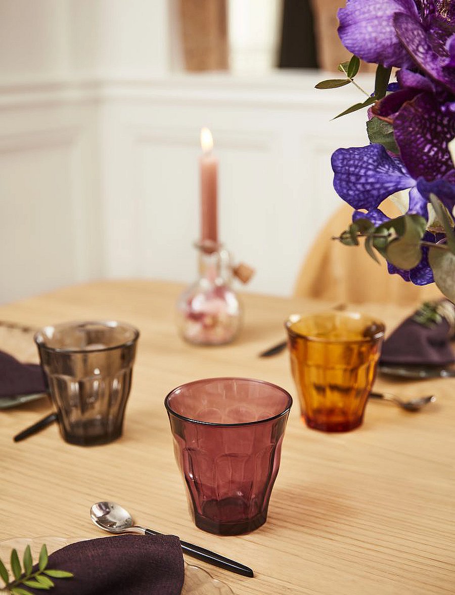 Duralex - Picardie Tumbler x 4 - die niedrigsten preise - plum - 3