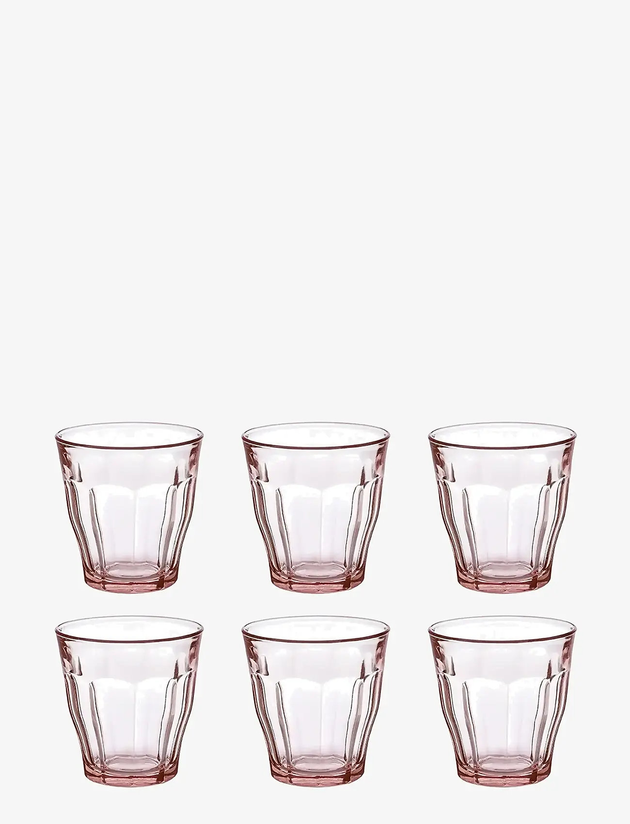 Duralex - Picardie Tumbler 4-pack - die niedrigsten preise - pink - 0