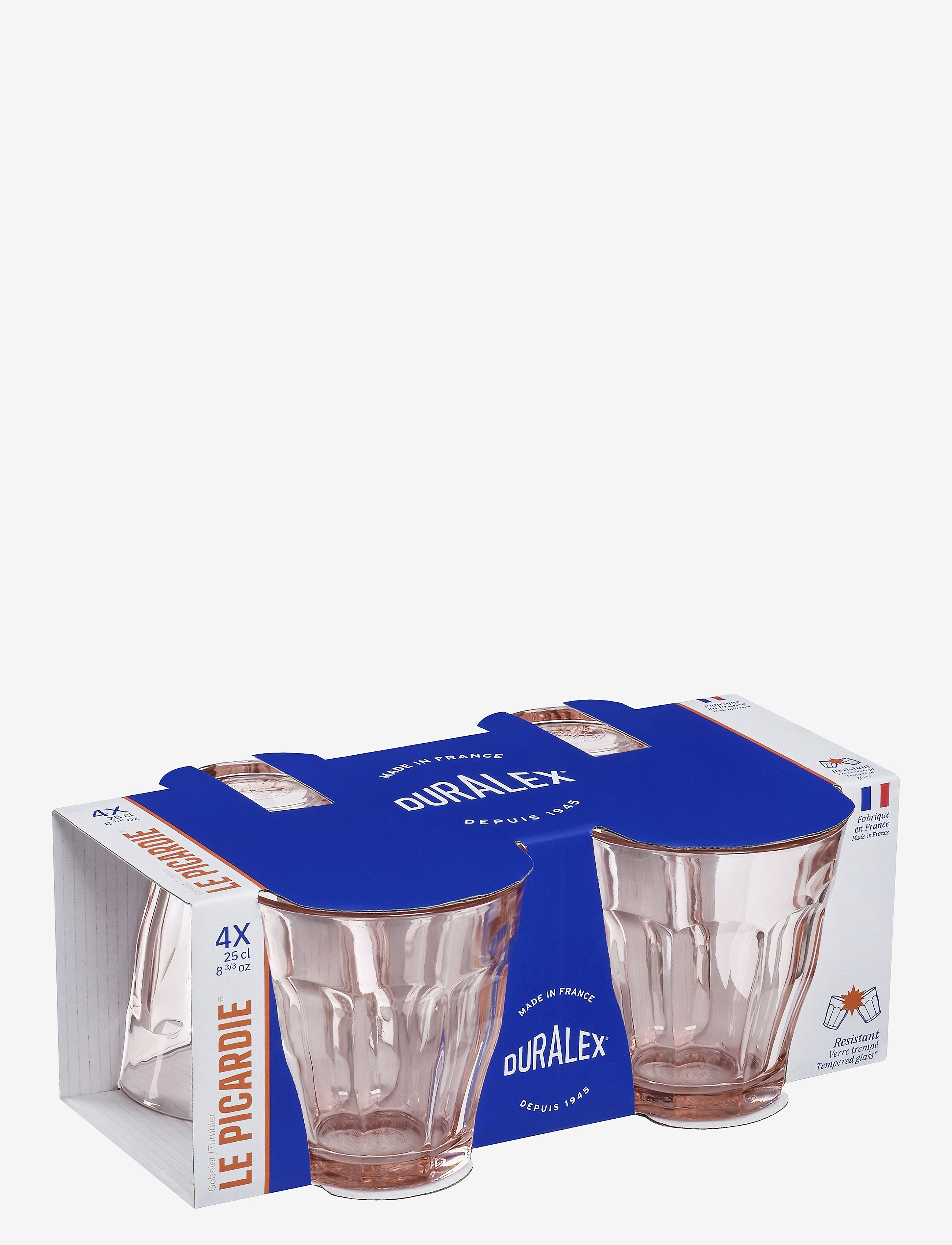 Duralex - Picardie Tumbler 4-pack - laveste priser - pink - 5