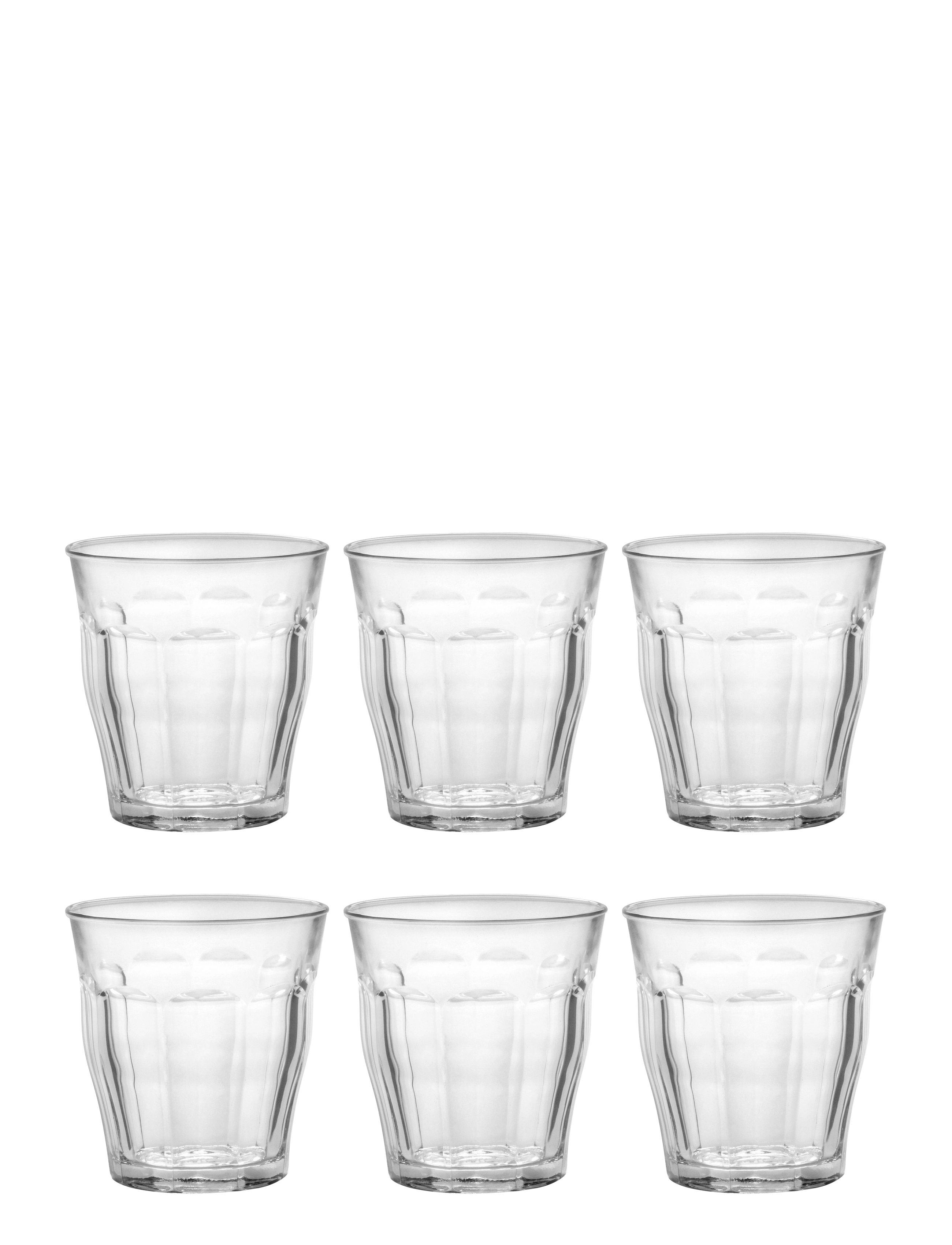 Duralex Picardie Tumbler X 6, Drikkeglas, Nude, Str: 25 CL