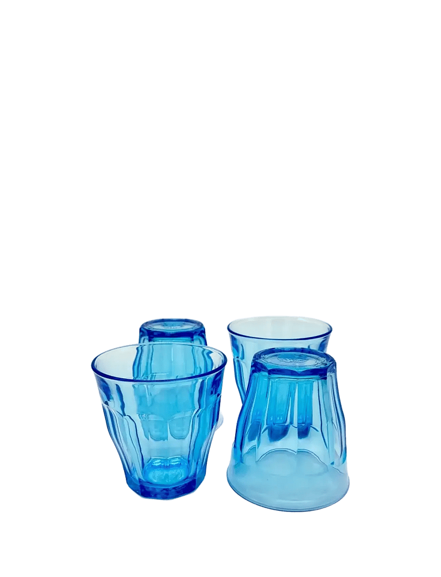 Duralex - Drinking glasses x 4 Picardie Turquoise 25 cl DURALEX® - trinkgläser - turquoise - 2