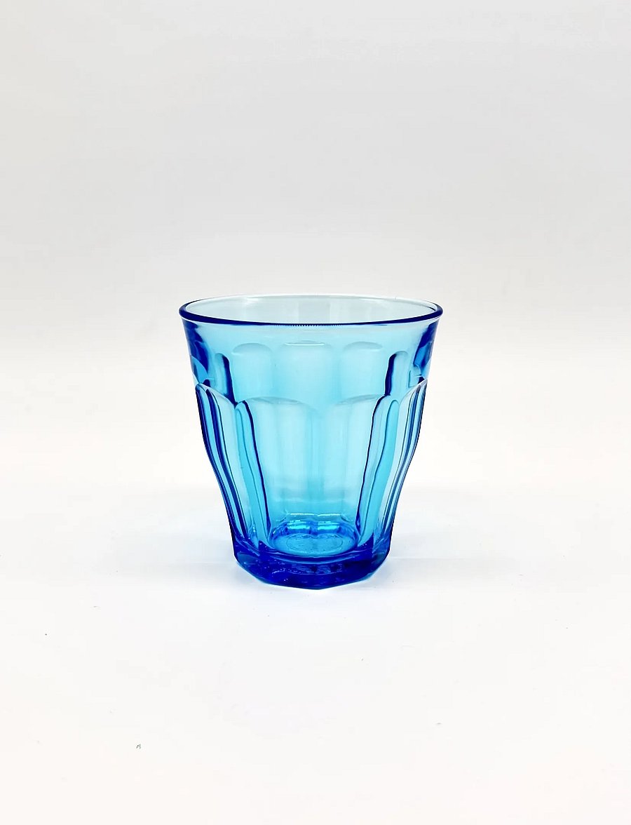 Duralex - Drinking glasses x 4 Picardie Turquoise 25 cl DURALEX® - trinkgläser - turquoise - 0