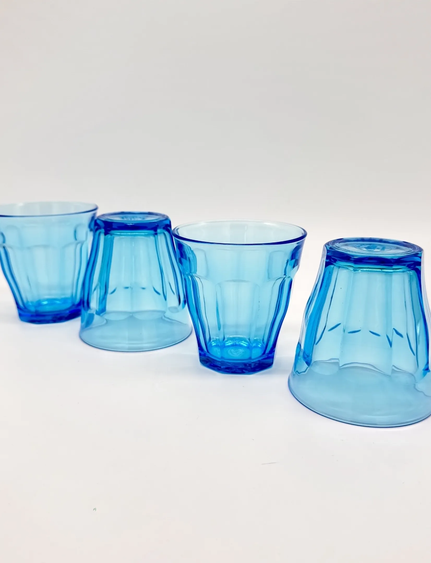 Duralex - Drinking glasses x 4 Picardie Turquoise 25 cl DURALEX® - drinking glasses & tumblers - turquoise - 5