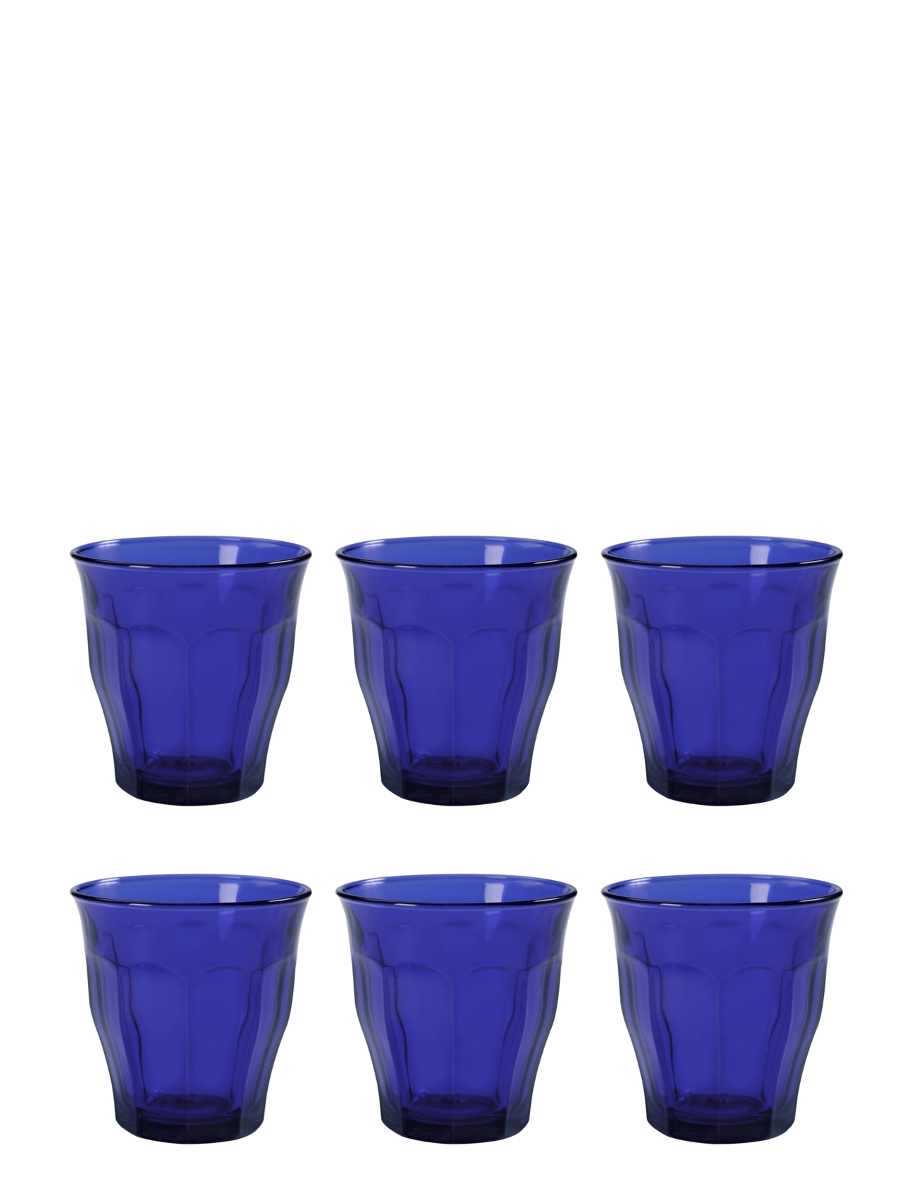 Duralex Dricksglas PICARDIE safirblå x 6 - Glas - 1004 / blue