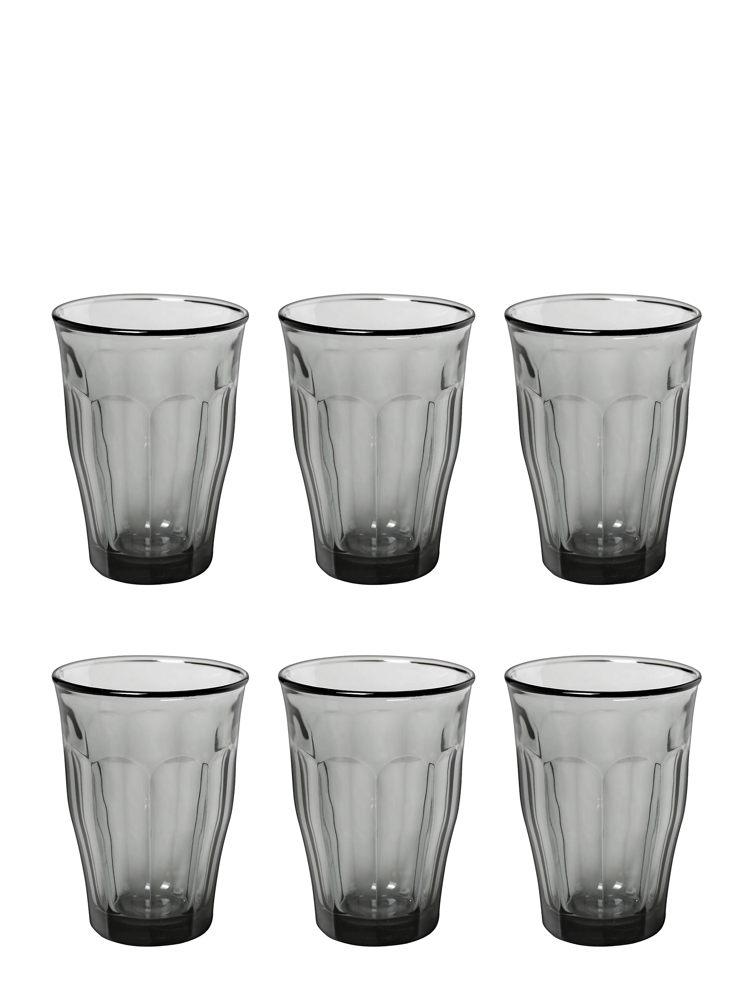 Duralex Picardie Tumbler x 6 - Duralex - GREY / grey