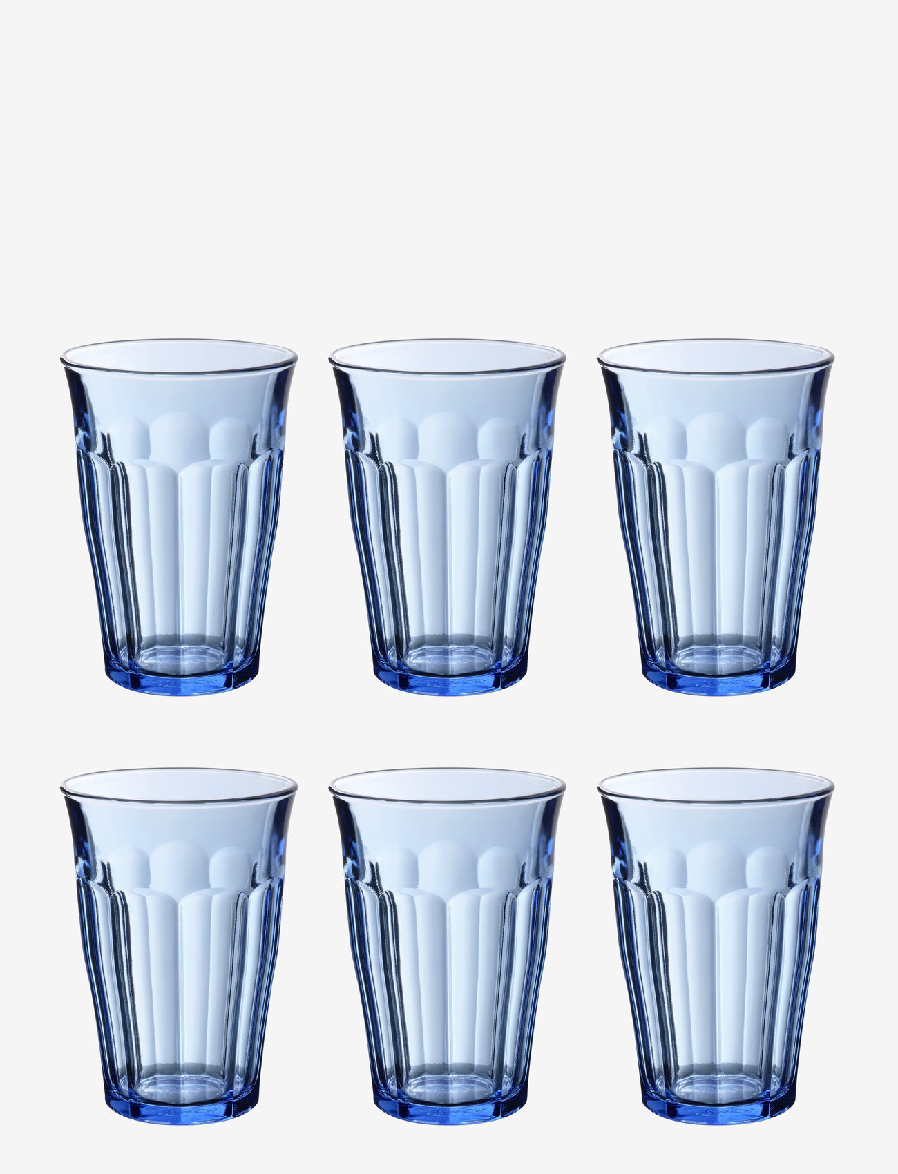 Duralex - Picardie Tumbler x 6 - die niedrigsten preise - blue - 0