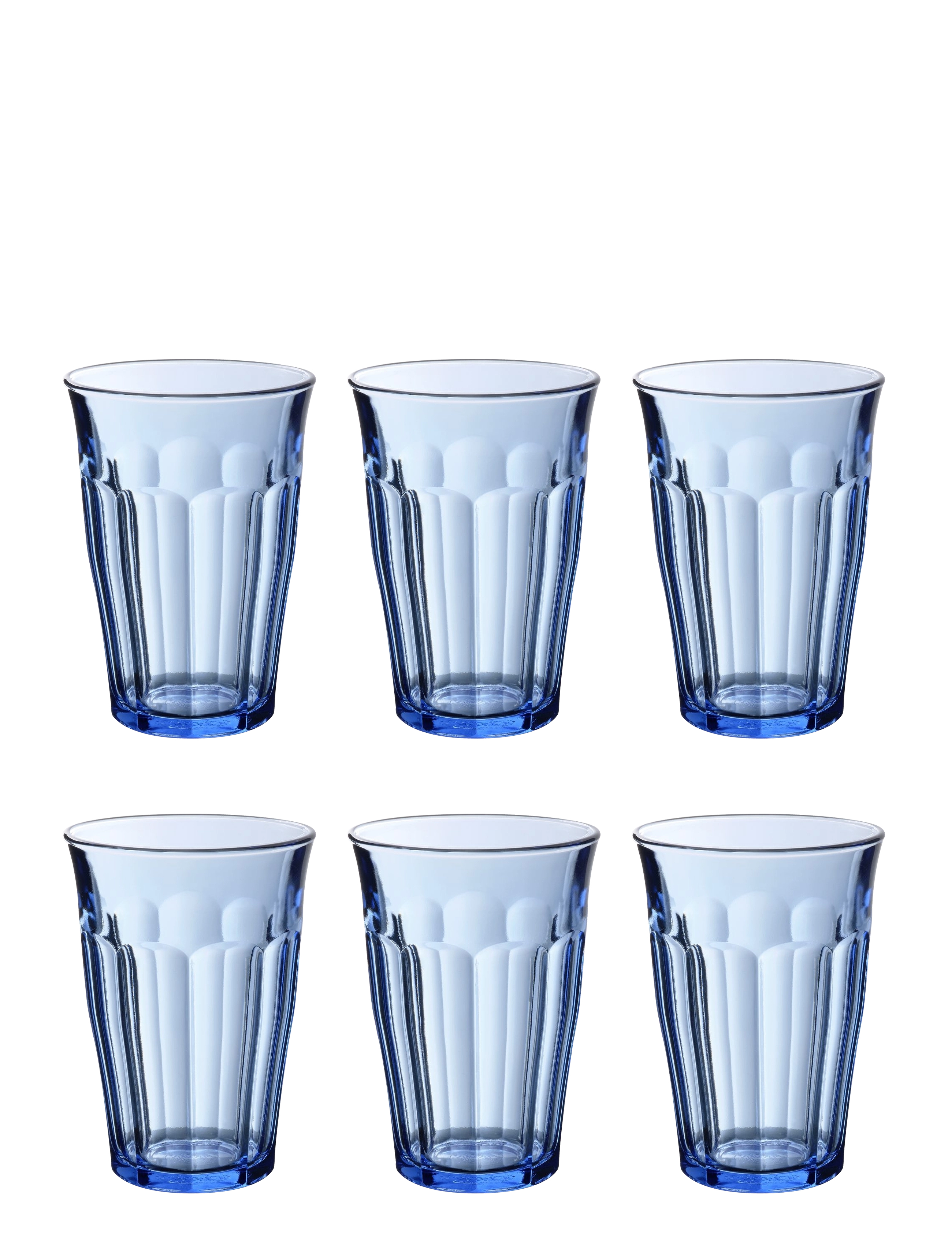 Picardie Tumbler x 6 - BLUE