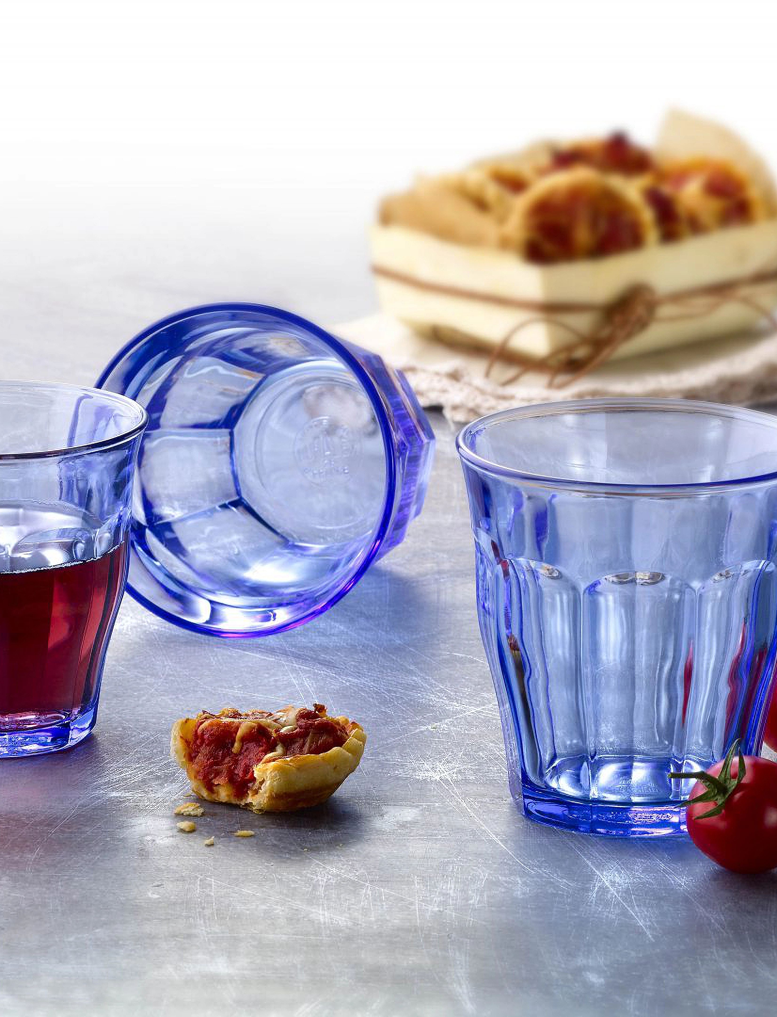 Duralex Picardie Tumbler X 6, 36 CL, Blue, Glas > Drikkeglas, Unisex