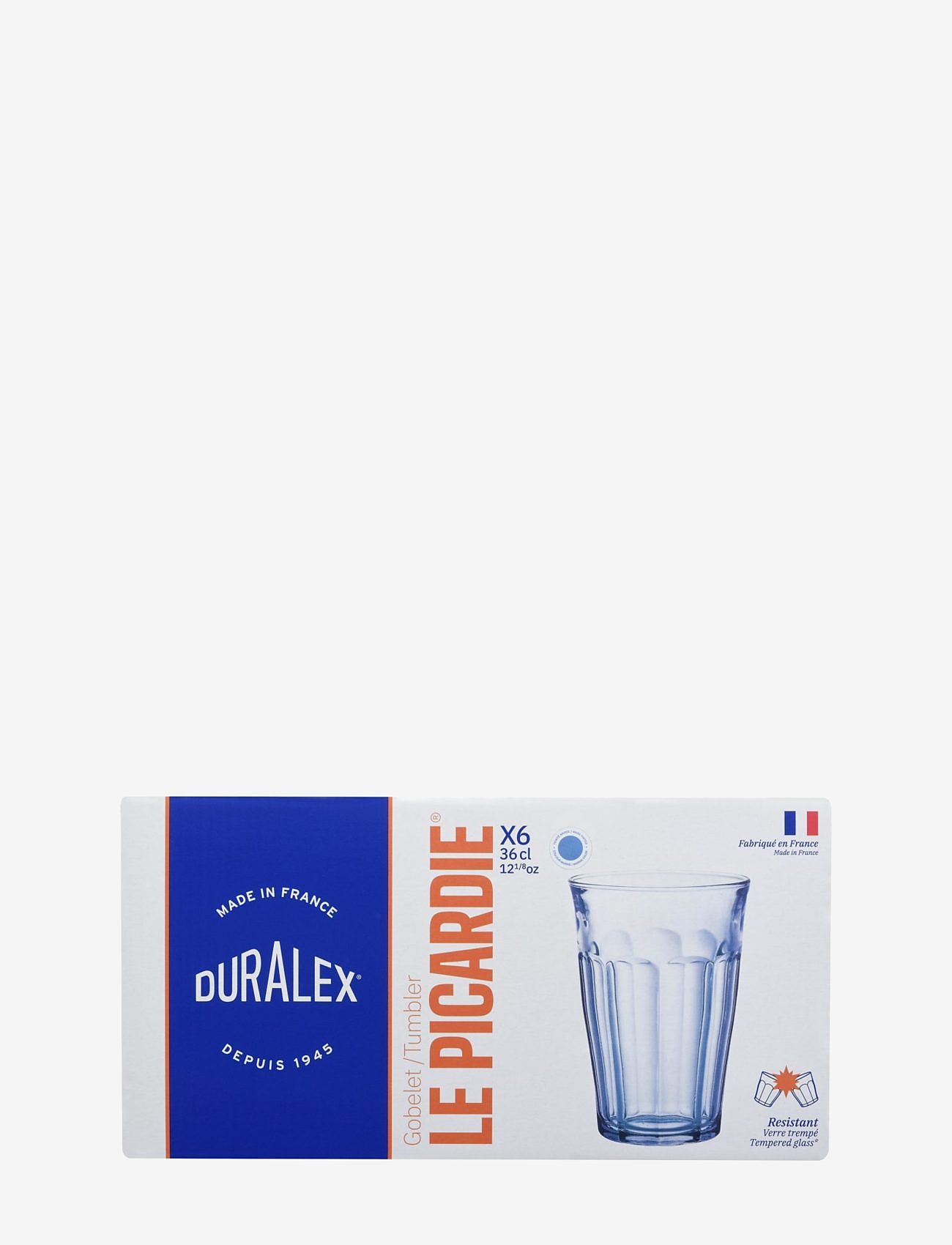 Duralex - Picardie Tumbler x 6 - die niedrigsten preise - blue - 2