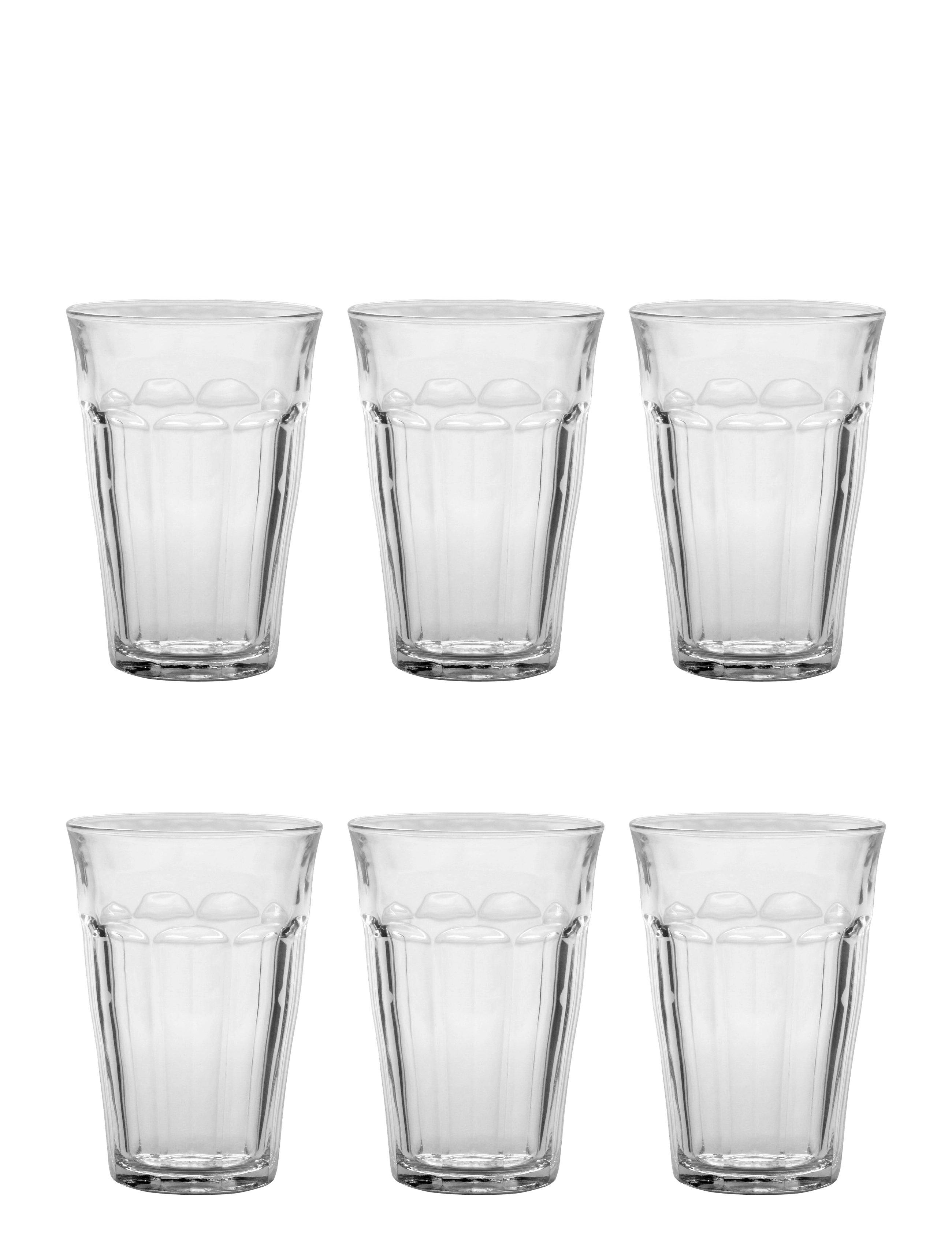 Duralex Picardie Tumbler X 6, Drikkeglas, Nude, Str: 36 CL