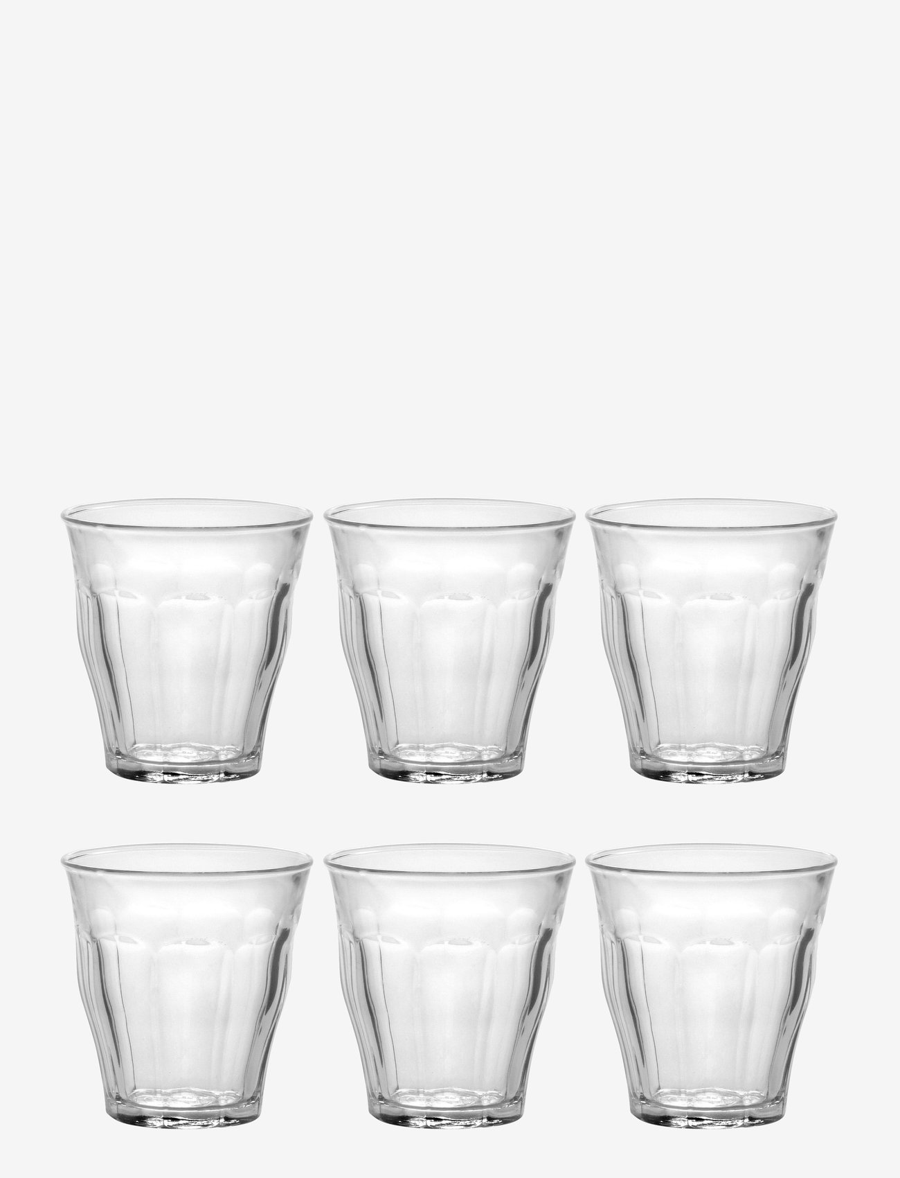 Duralex - Picardie Tumbler x 6 - drikkeglas - clear - 1