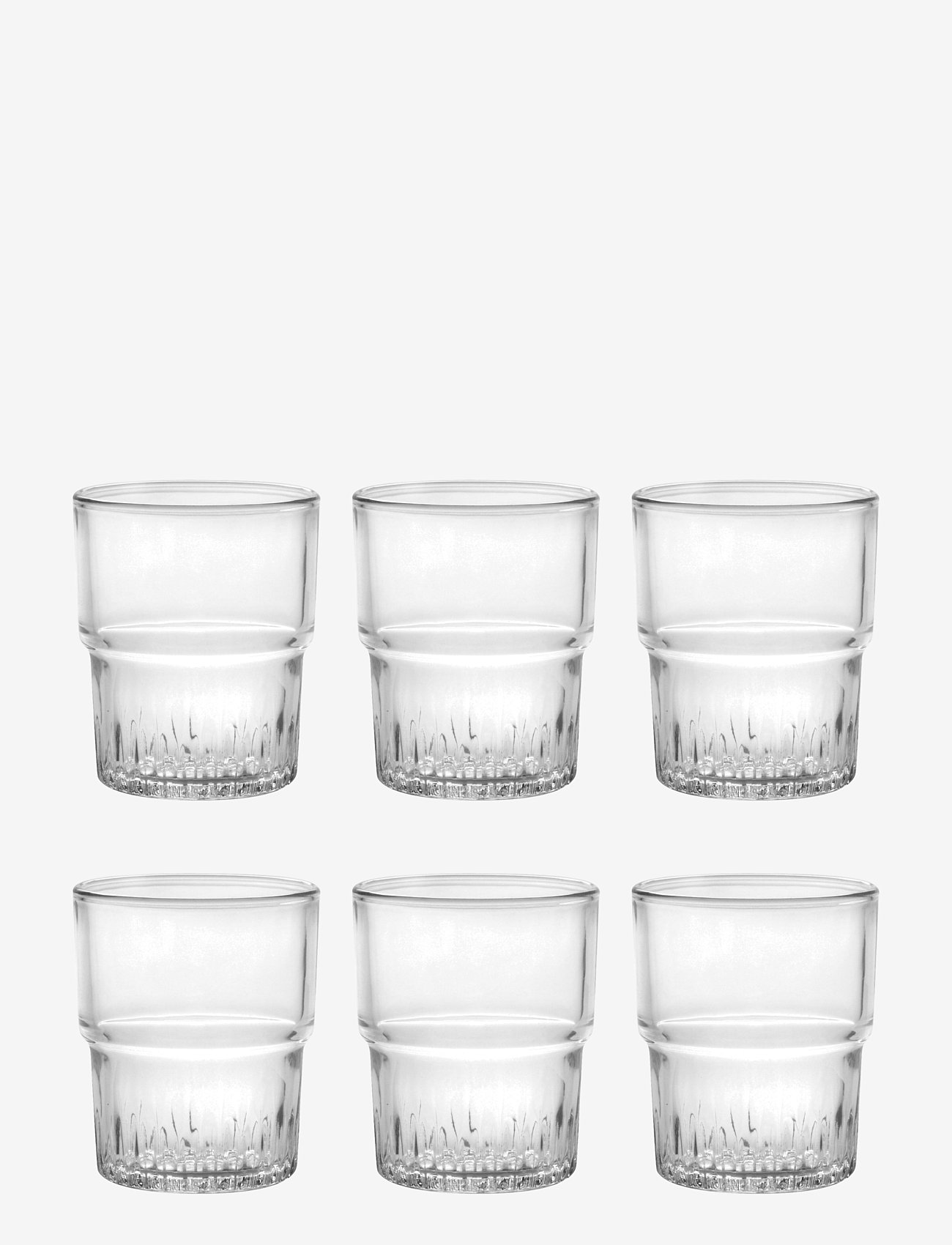Duralex - Dricks x 6  EMPILABLE DURALEX® - die niedrigsten preise - 1017 - 0