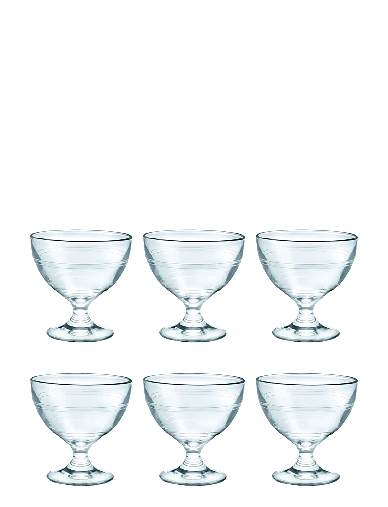 Duralex - Gigogne Coupe x 6 - dessert-weingläser - clear - 0