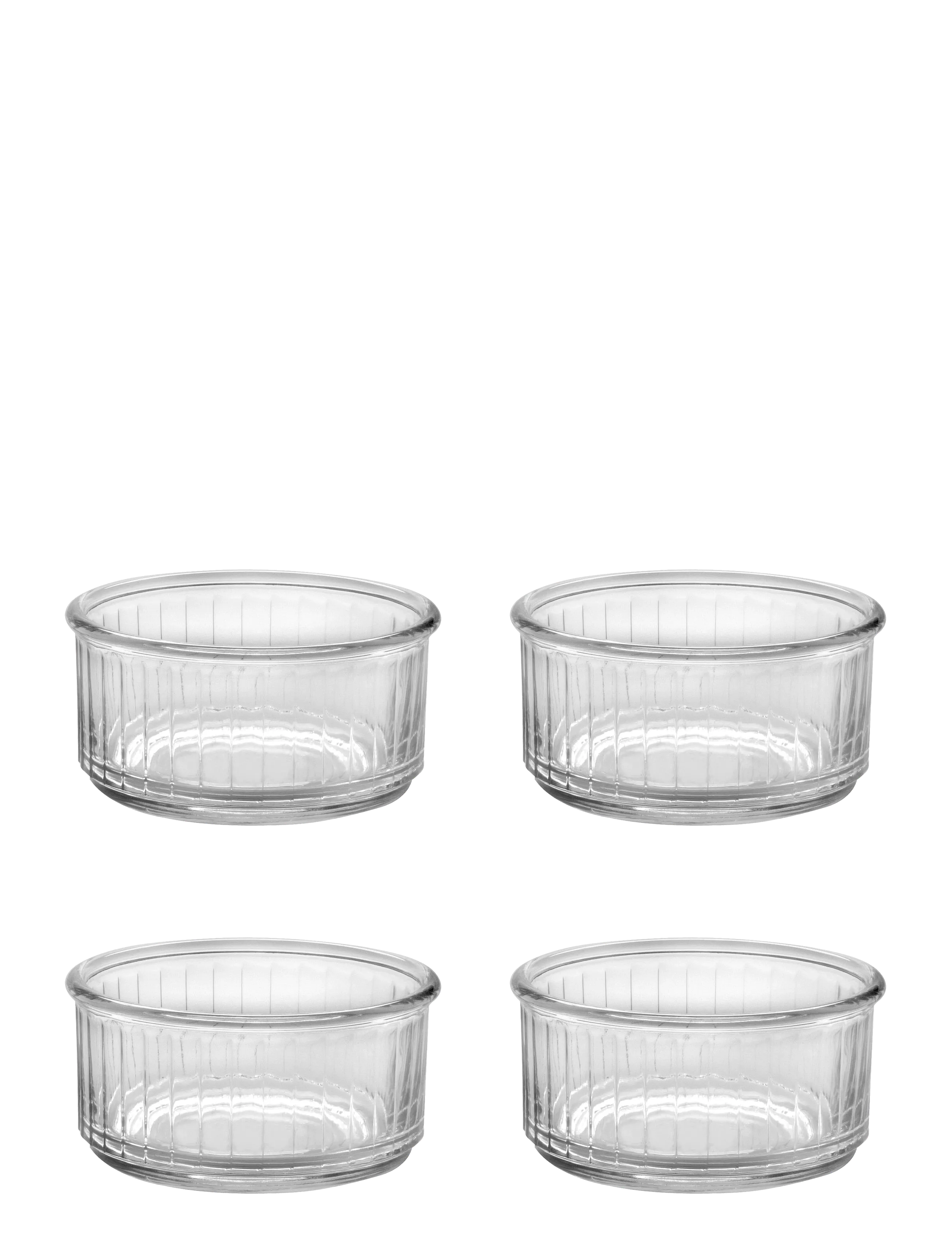 DURALEX Ramequin Set/4 CLEAR - One Size - Unisex