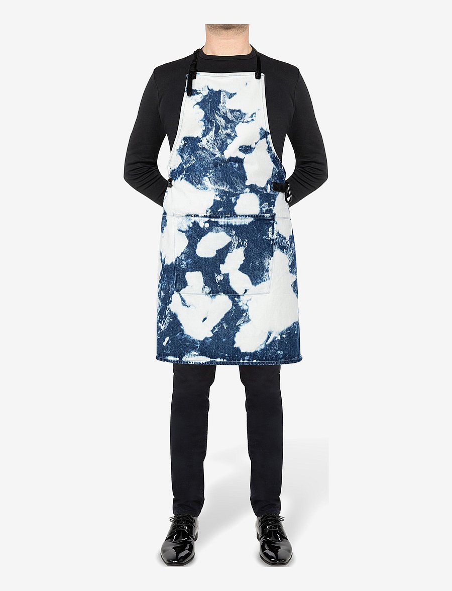 Dutchdeluxes - BBQ Style Apron - põlled - blue stained - 4