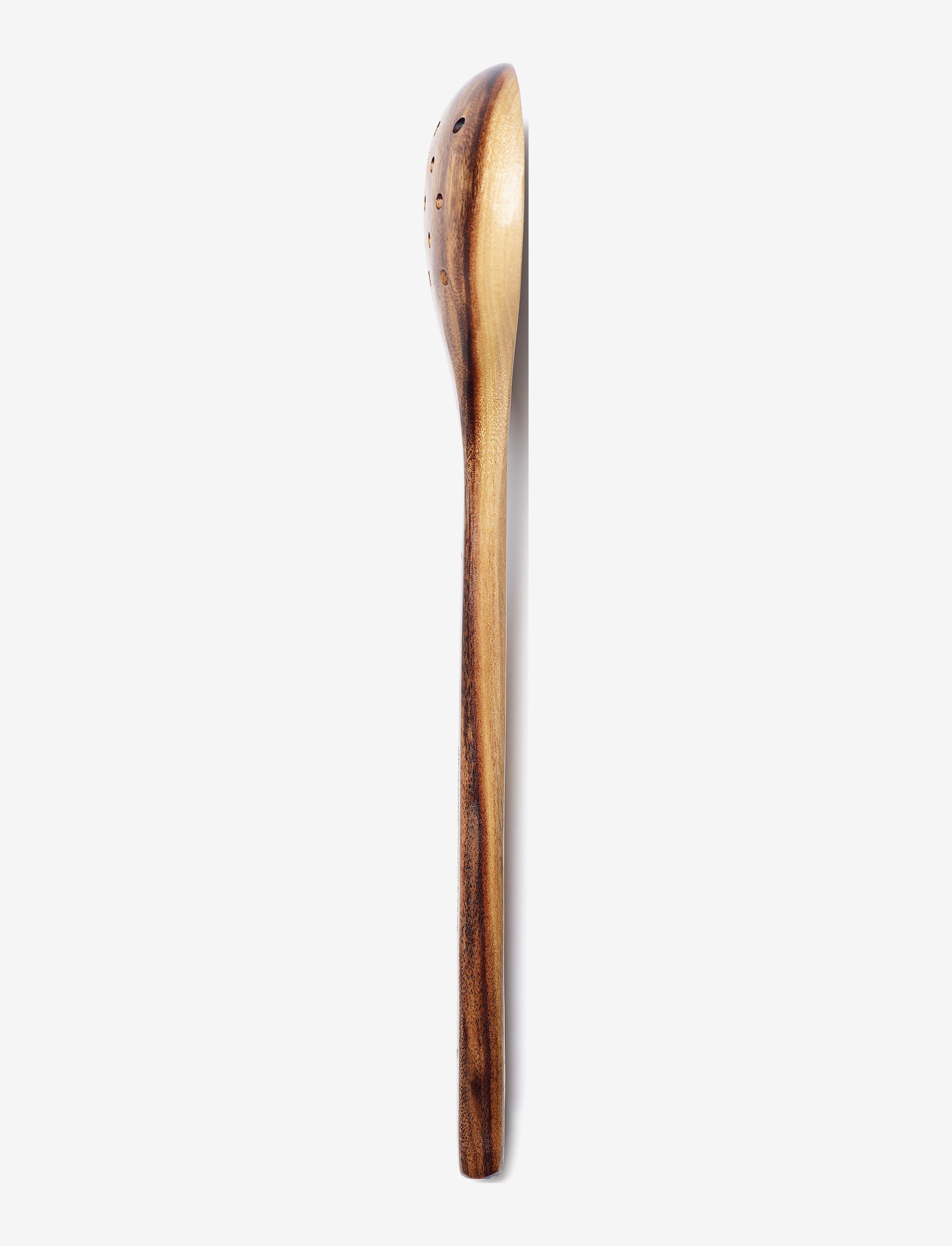 Dutchdeluxes - Wooden Utensil Skimmer Spoon - acacia - 2
