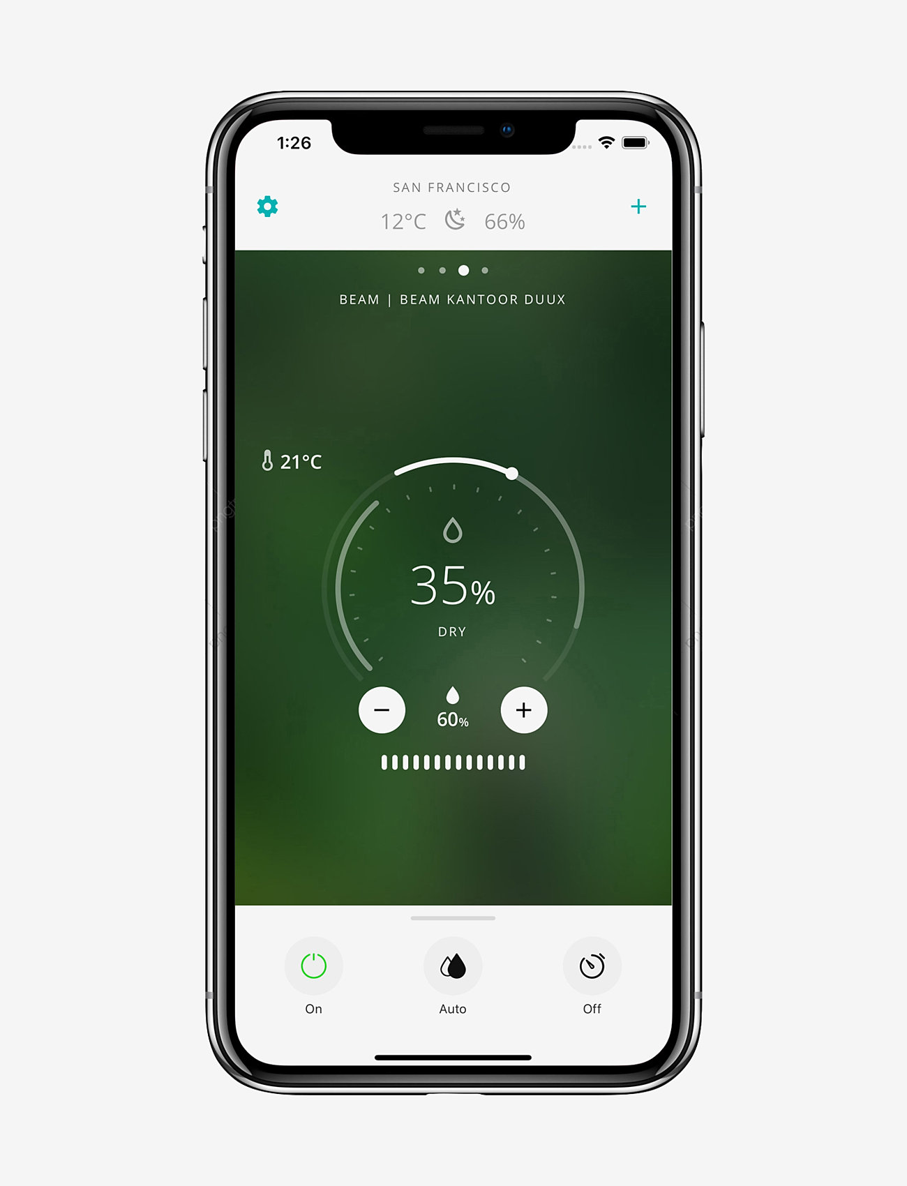 Duux - Air humidifier - black - 3