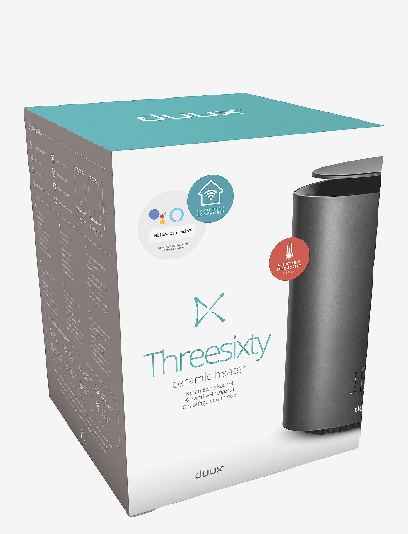 Duux - Heater - grey - 4