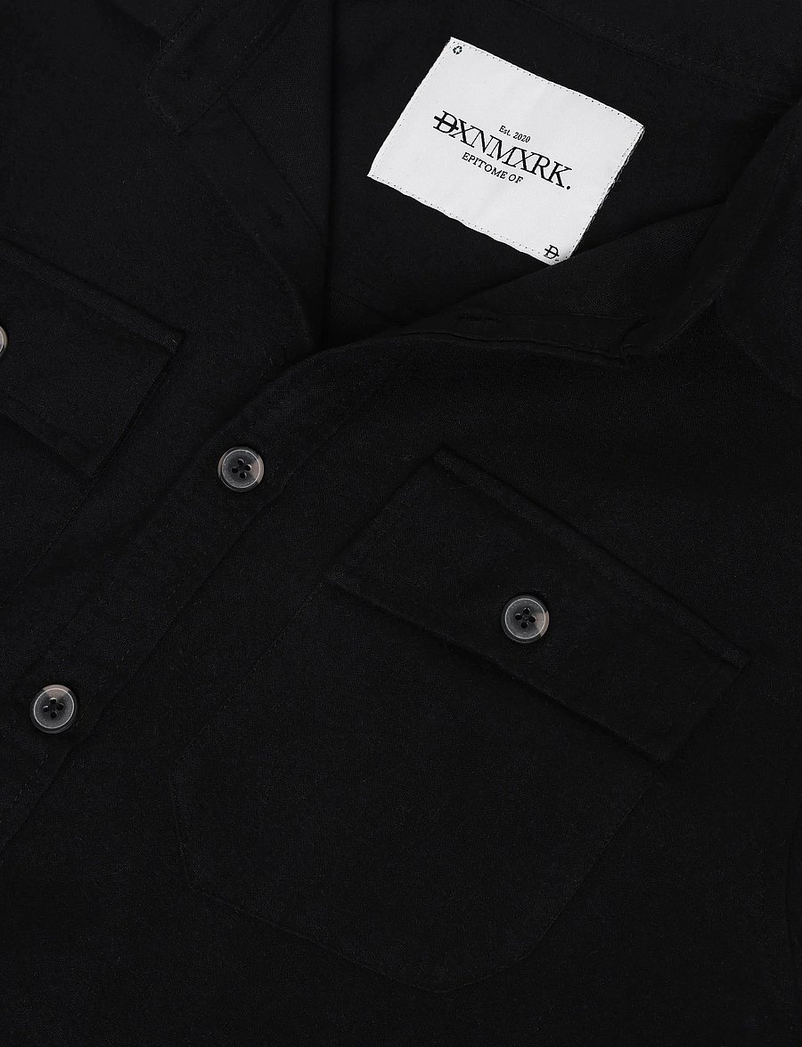 DXNMXRK - DX-Cornel - casual shirts - black - 2