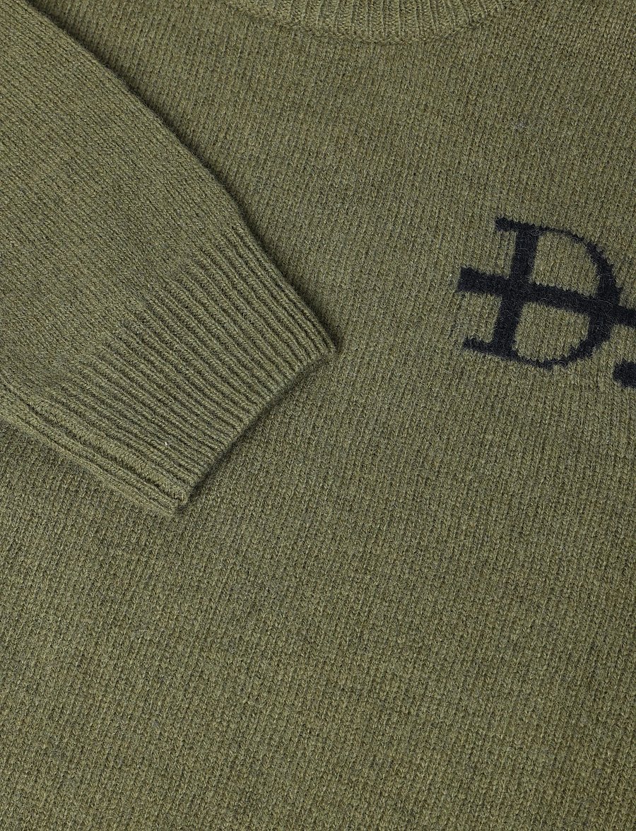 DXNMXRK - DX-Edmond - rundhalsad - deep lichen green - 2