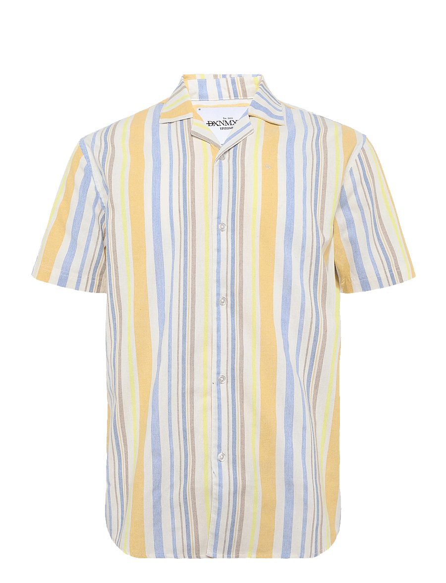 DXNMXRK - DX-egon - gestreifte hemden - yellow - 0