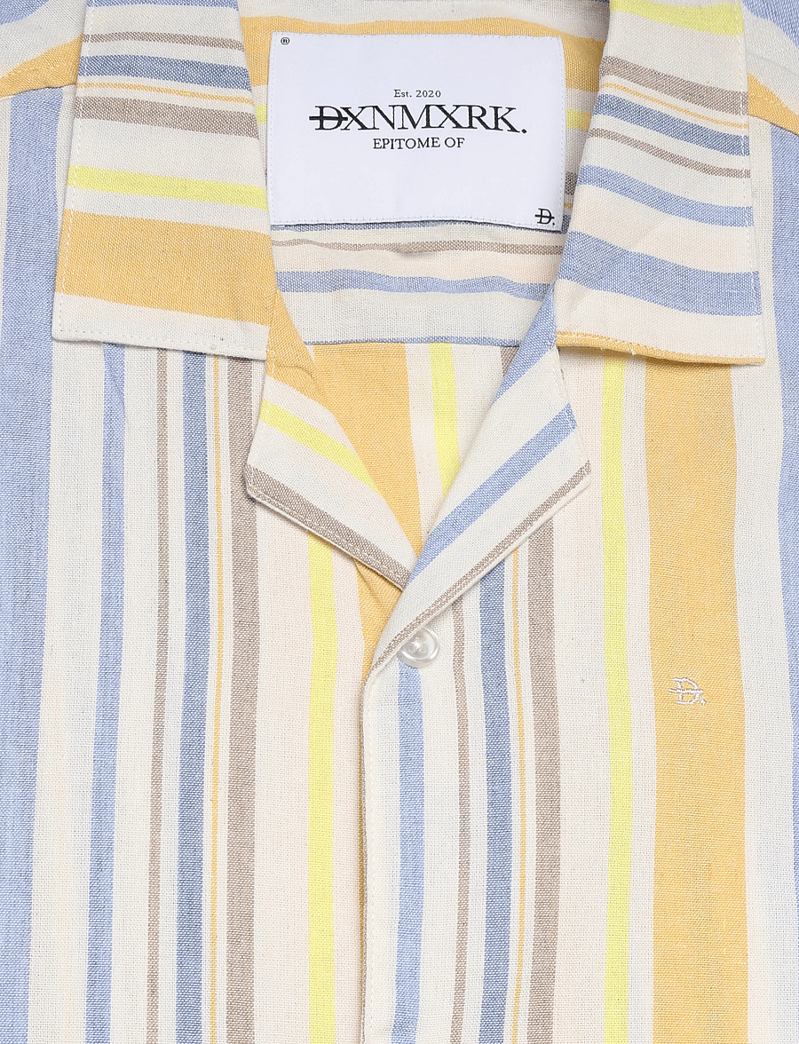 DXNMXRK - DX-egon - gestreifte hemden - yellow - 2