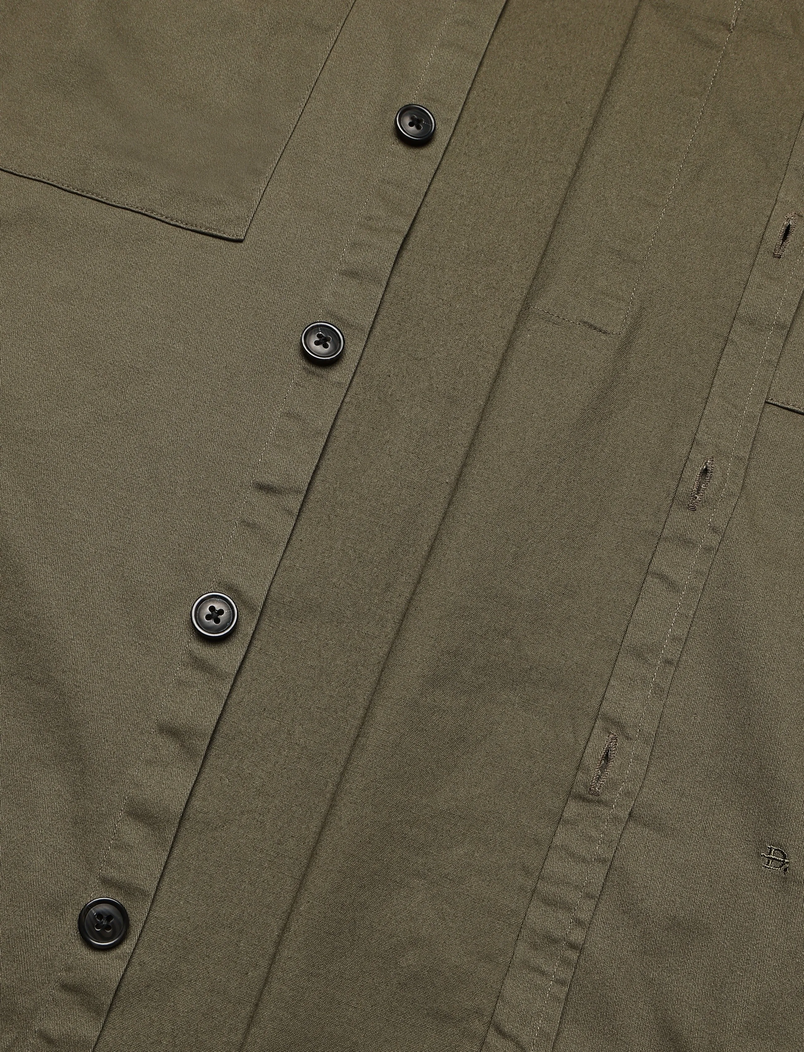 DXNMXRK - DX-Elwin - casual shirts - deep lichen green - 3