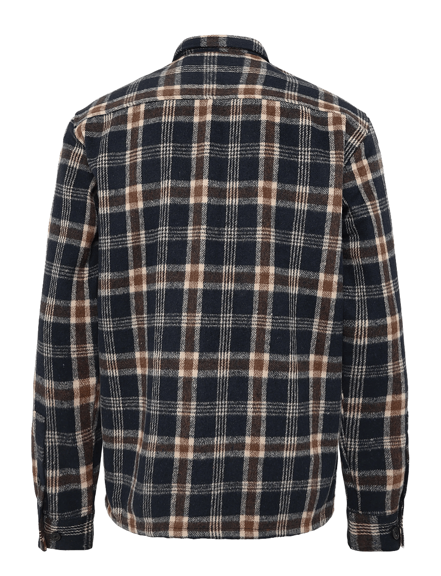 DXNMXRK - DX-Ebbe - flanellskjortor - navy - 1