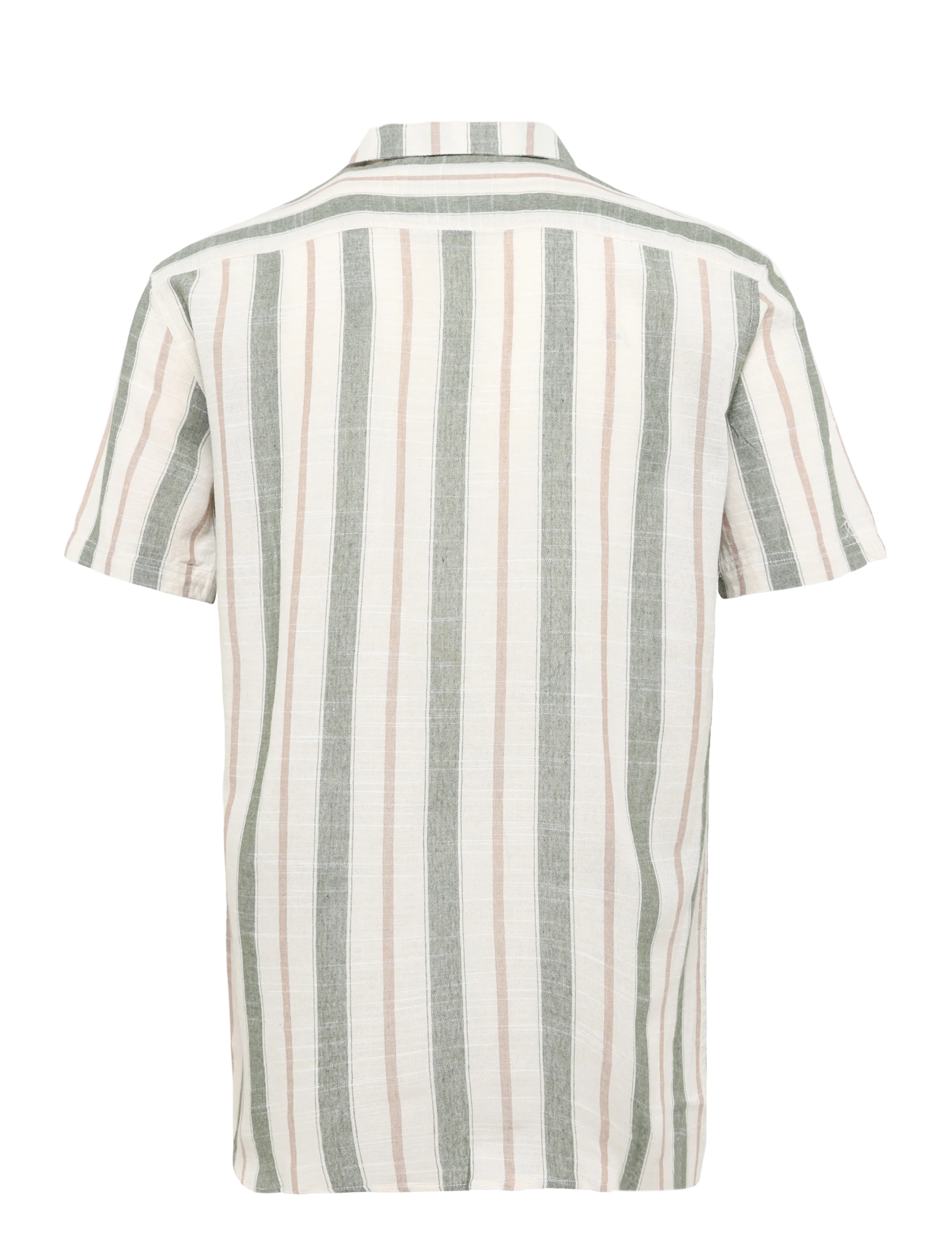 DXNMXRK - DX-Eberhardt - randiga skjortor - army green - 1