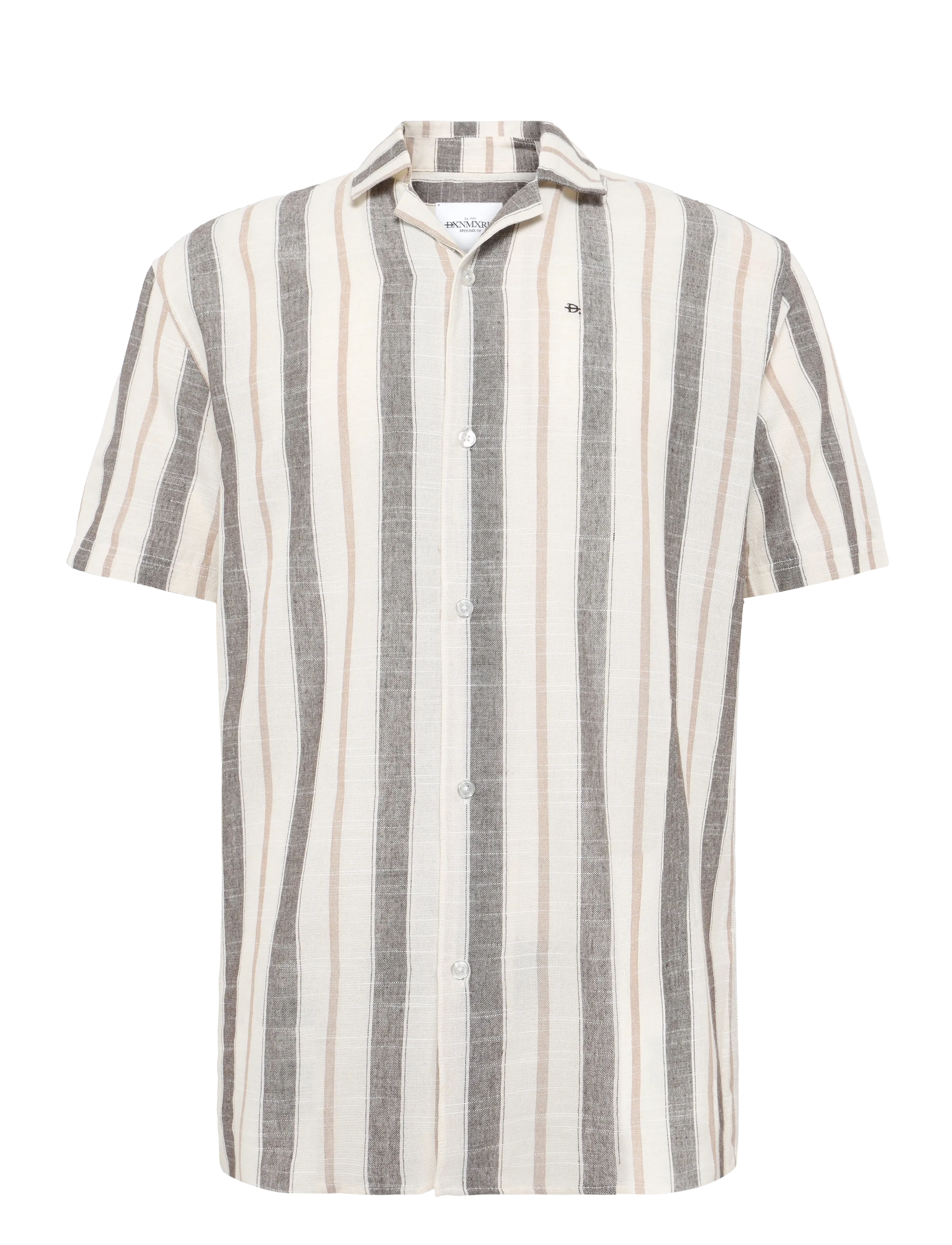 DXNMXRK DX-Eberhardt - Skjortor - DARK BROWN / brown