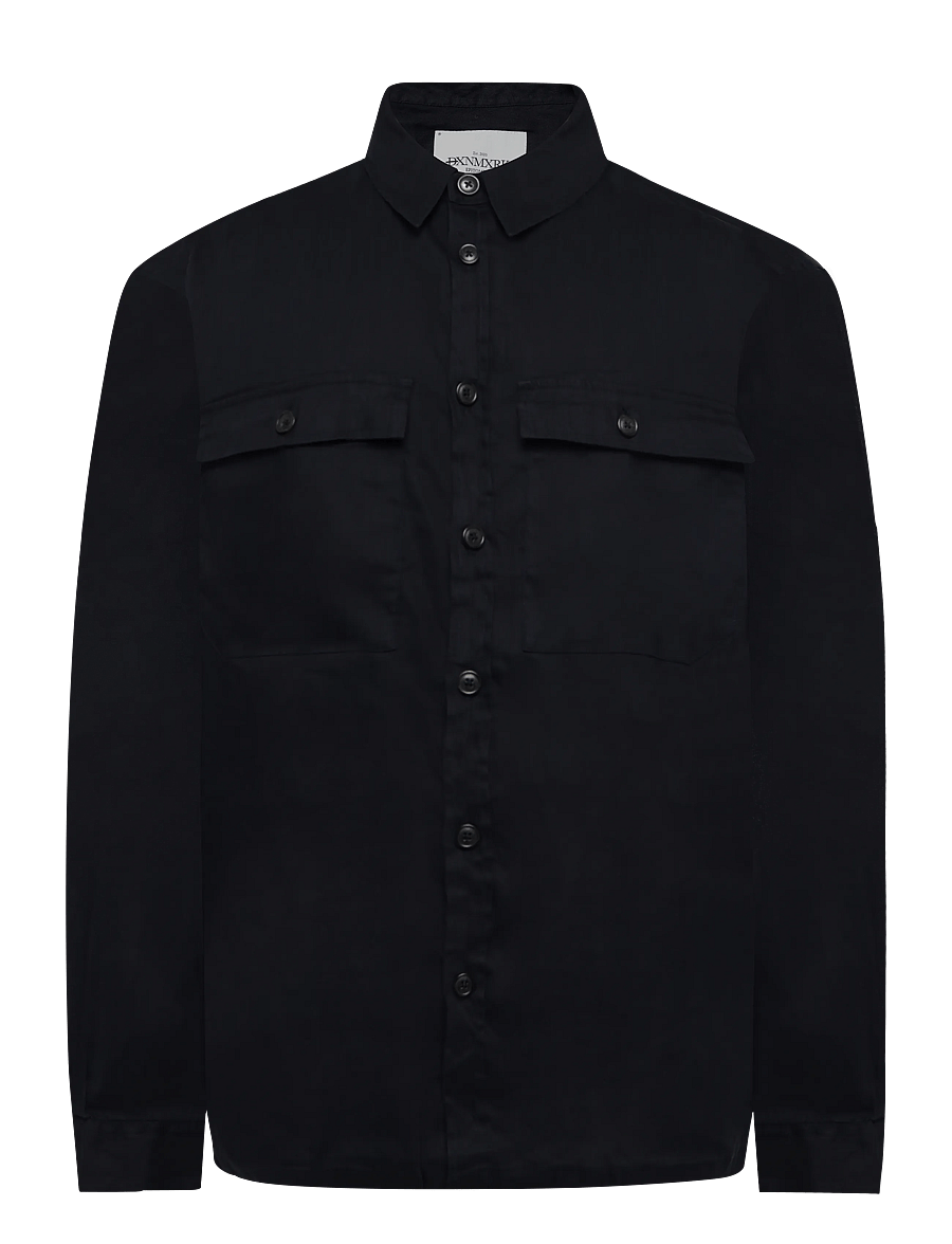 DXNMXRK - DX-Eggert - leinenhemden - navy - 0