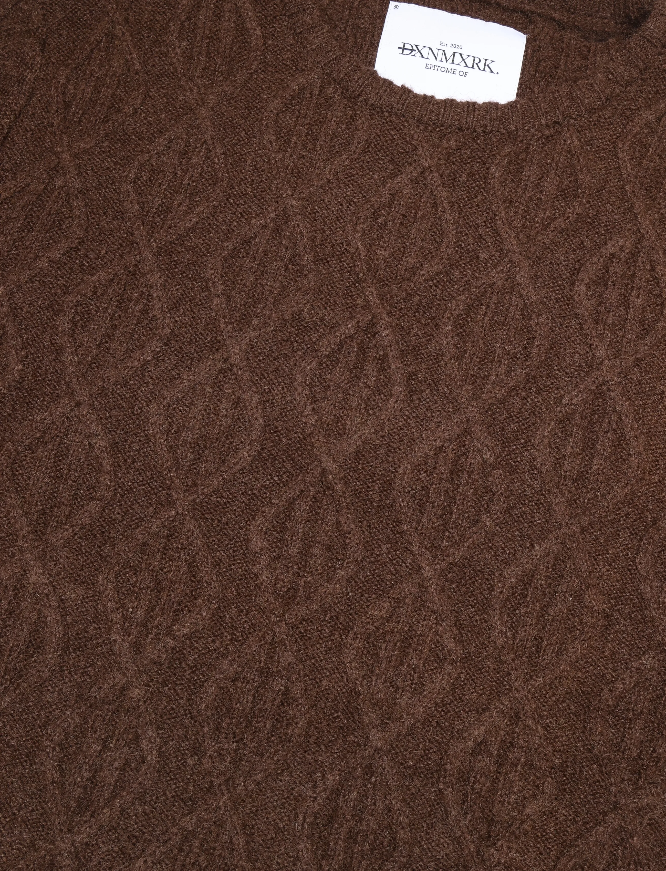 DXNMXRK - DX-Diego - basic knitwear - dark brown - 5
