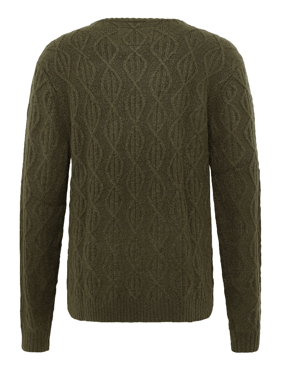 DXNMXRK - DX-Diego - rundhalsad - olive green - 1