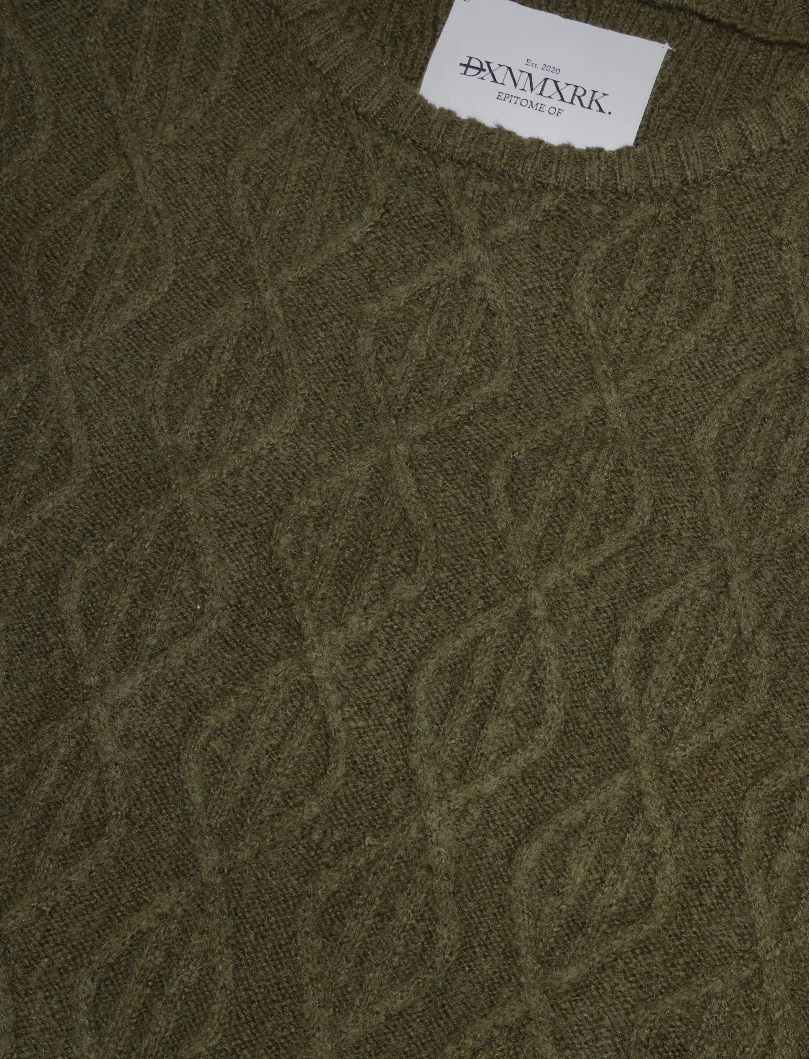 DXNMXRK - DX-Diego - rundhalsad - olive green - 2